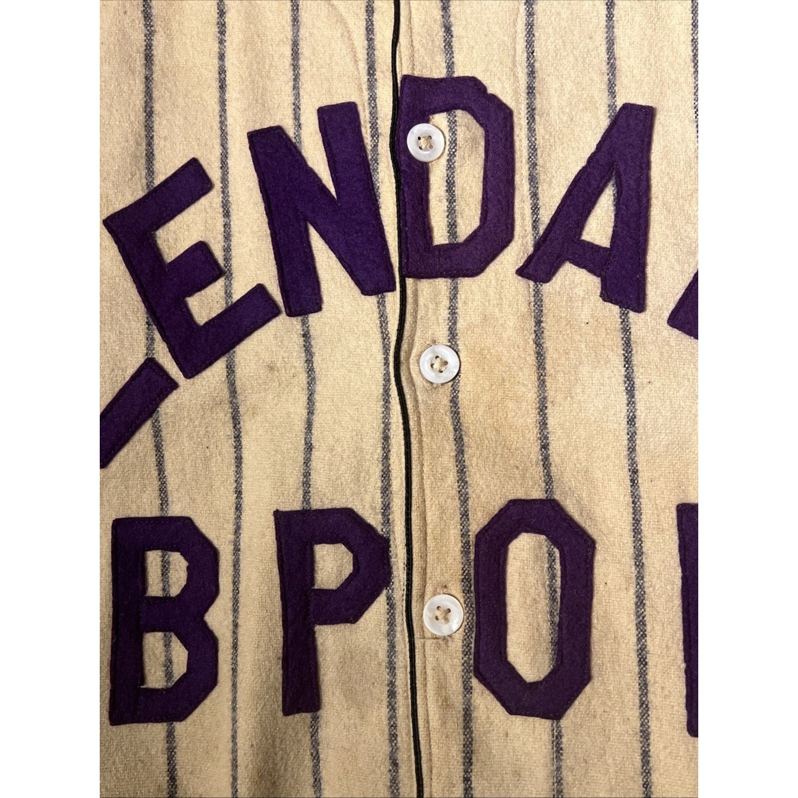 Spalding Vintage 20s Spalding baseball uniform jersey Elks Lodge Size US L / EU 52-54 / 3 - 3 Thumbnail