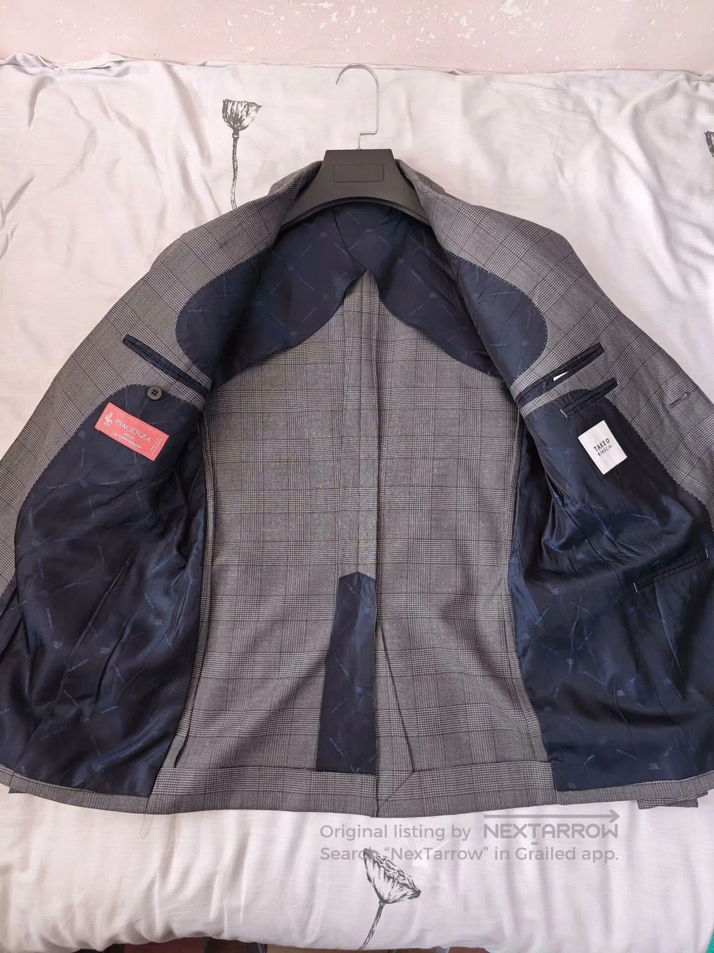 Takeo Kikuchi Takeo Kikuchi Gray Wool Silk Suit. Size US S / EU 44-46 / 1 - 6 Thumbnail