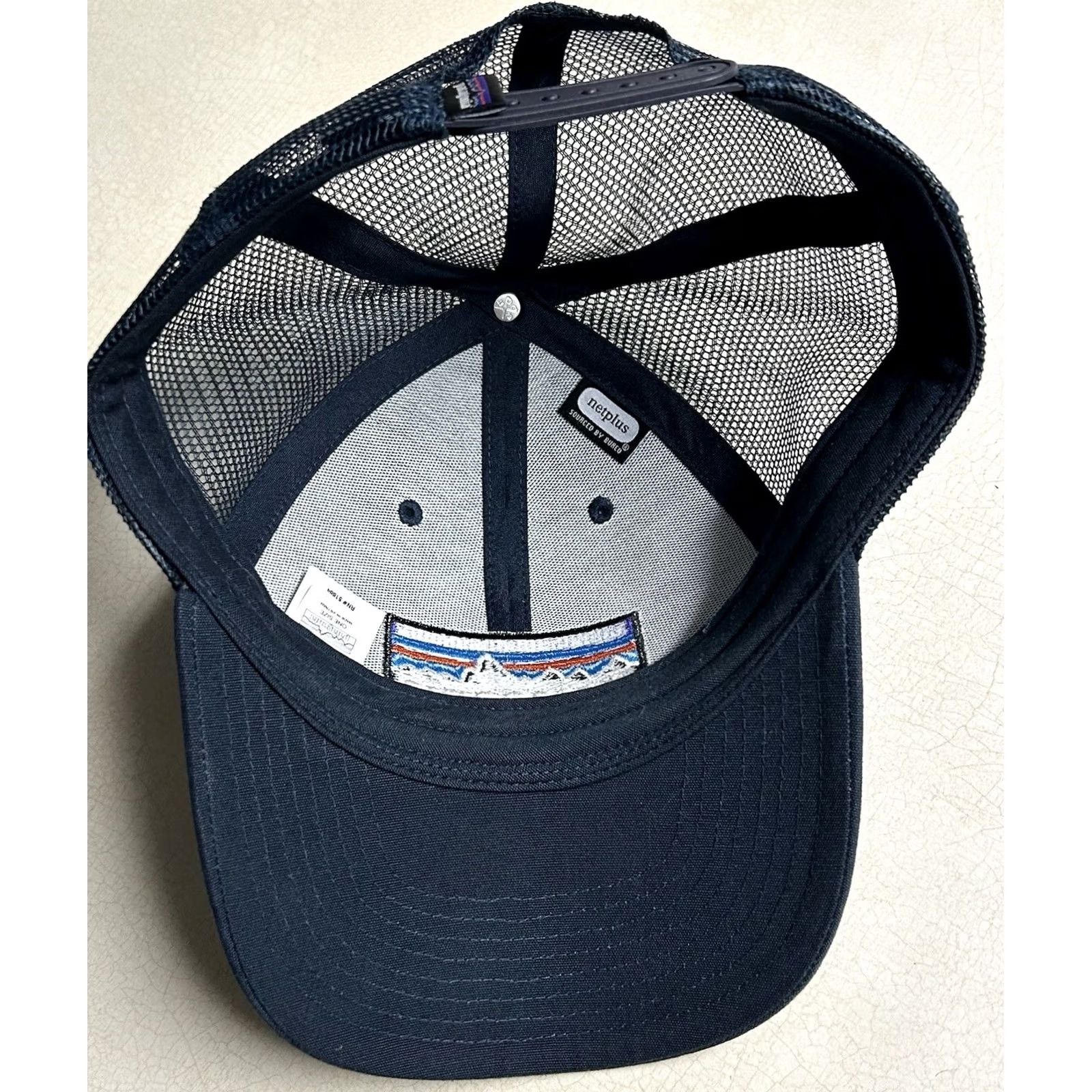 Patagonia Patagonia Trucker Hat Navy Blue P-6 Logo LoPro One Size Men Mens Hat Size ONE SIZE - 6 Thumbnail