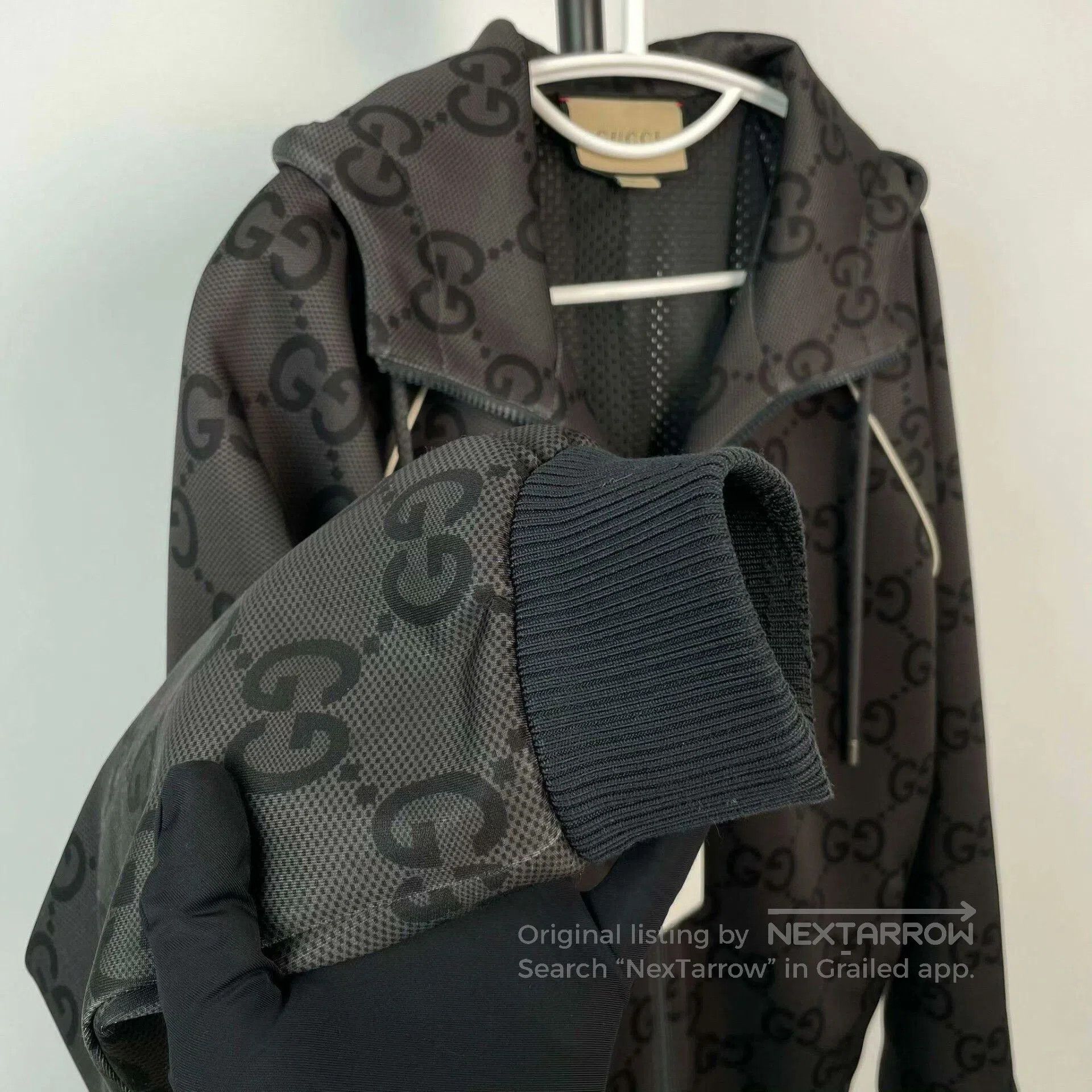 Gucci Gucci Logo Print Hooded Jacket M. Size US M / EU 48-50 / 2 - 6 Thumbnail