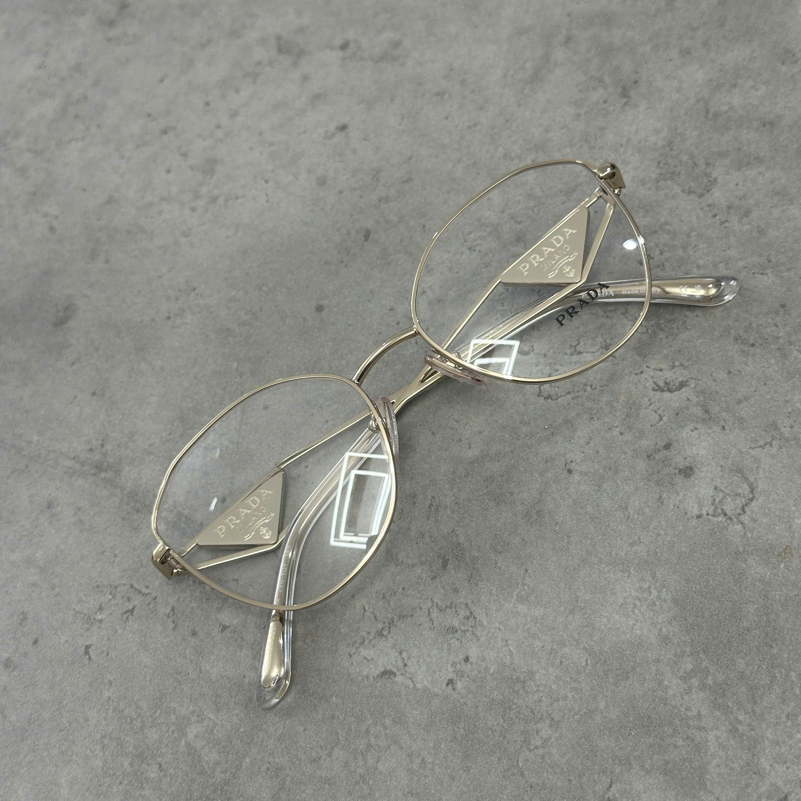 Prada PRADA 0PR 52ZV ZVN1O1 PALE GOLD Size ONE SIZE - 4 Thumbnail