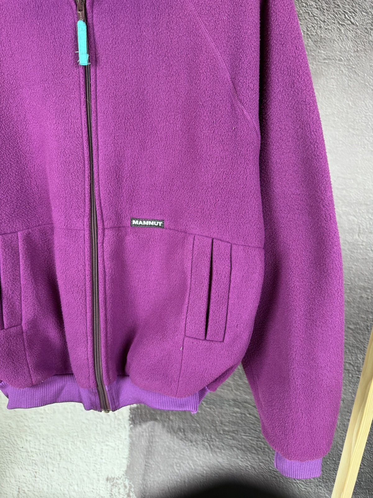 Mammut Mammut Garantie vintage purple full zip fleece sweater Size US S / EU 44-46 / 1 - 5 Thumbnail