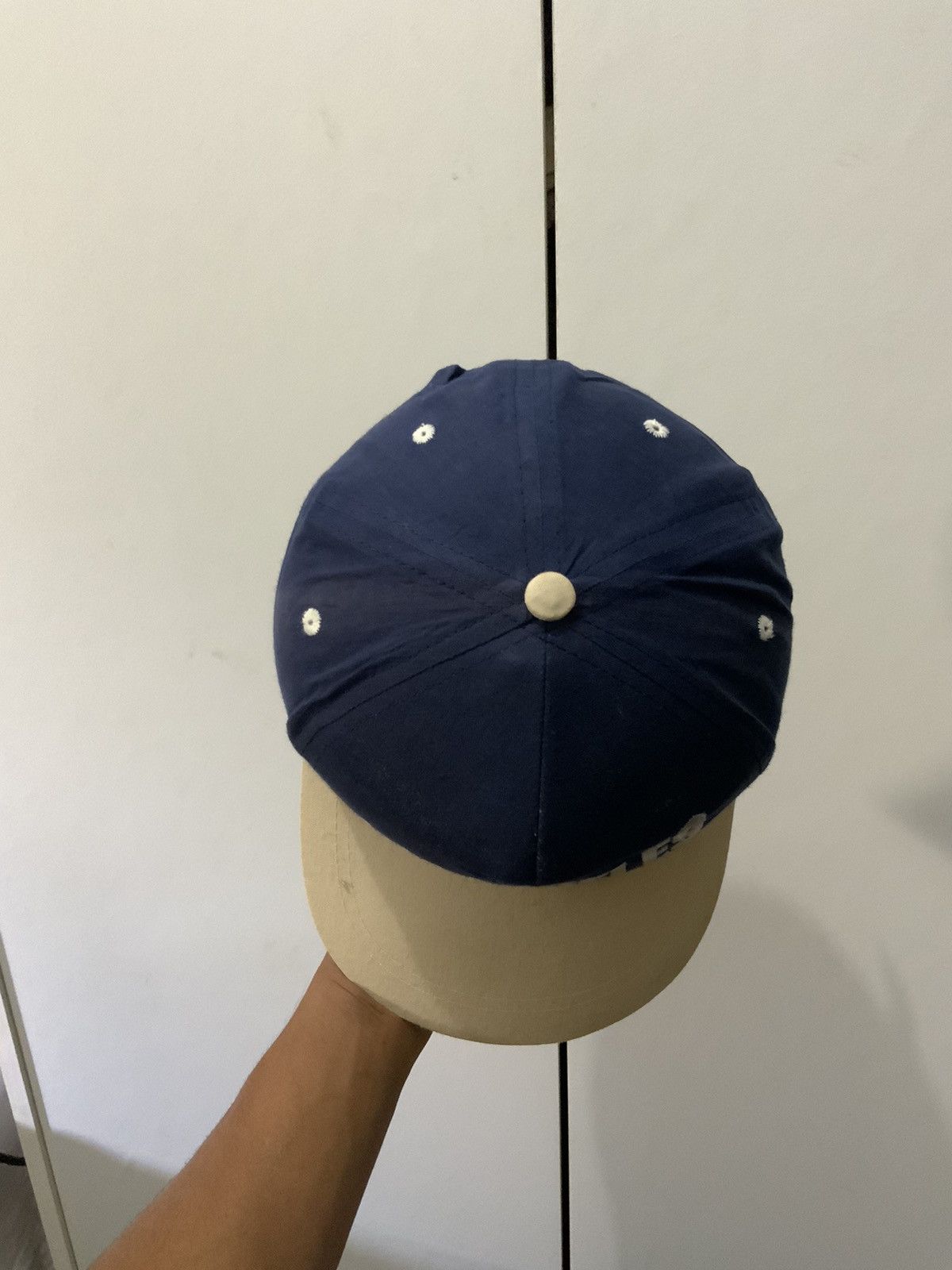 Vintage Los Angeles Embroidery Indigo Hat Size ONE SIZE - 6 Thumbnail