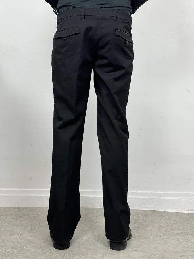 Prada SS2008 Prada Black Tailored Pants Size US 34 / EU 50 - 3 Thumbnail