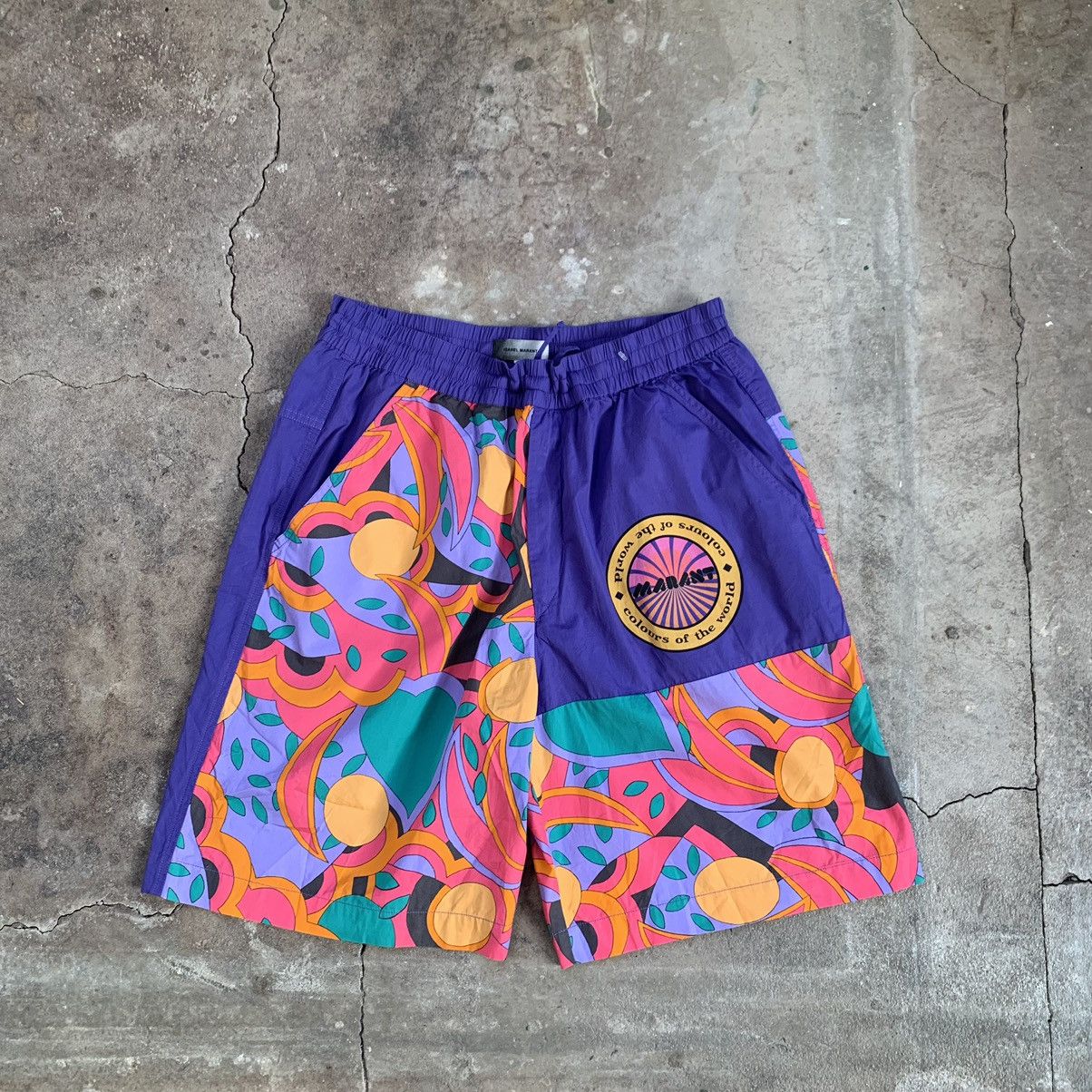 image of Isabel Marant Laverneo Shorts XL in Purple, Men's (Size 36)