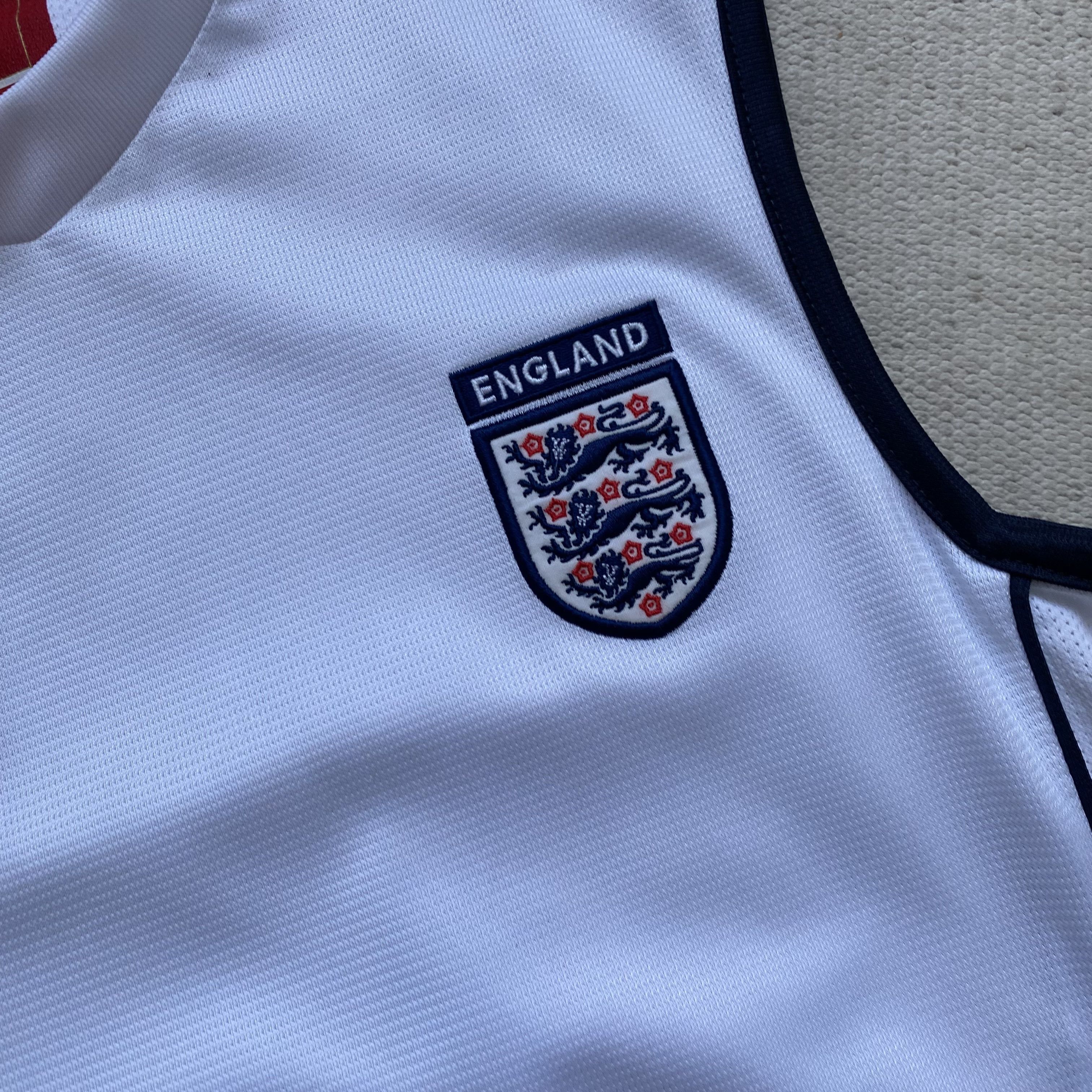 Umbro ⚽️ Vintage Umbro England union soccer jersey Y2K Sleeveless Size US S / EU 44-46 / 1 - 6 Thumbnail