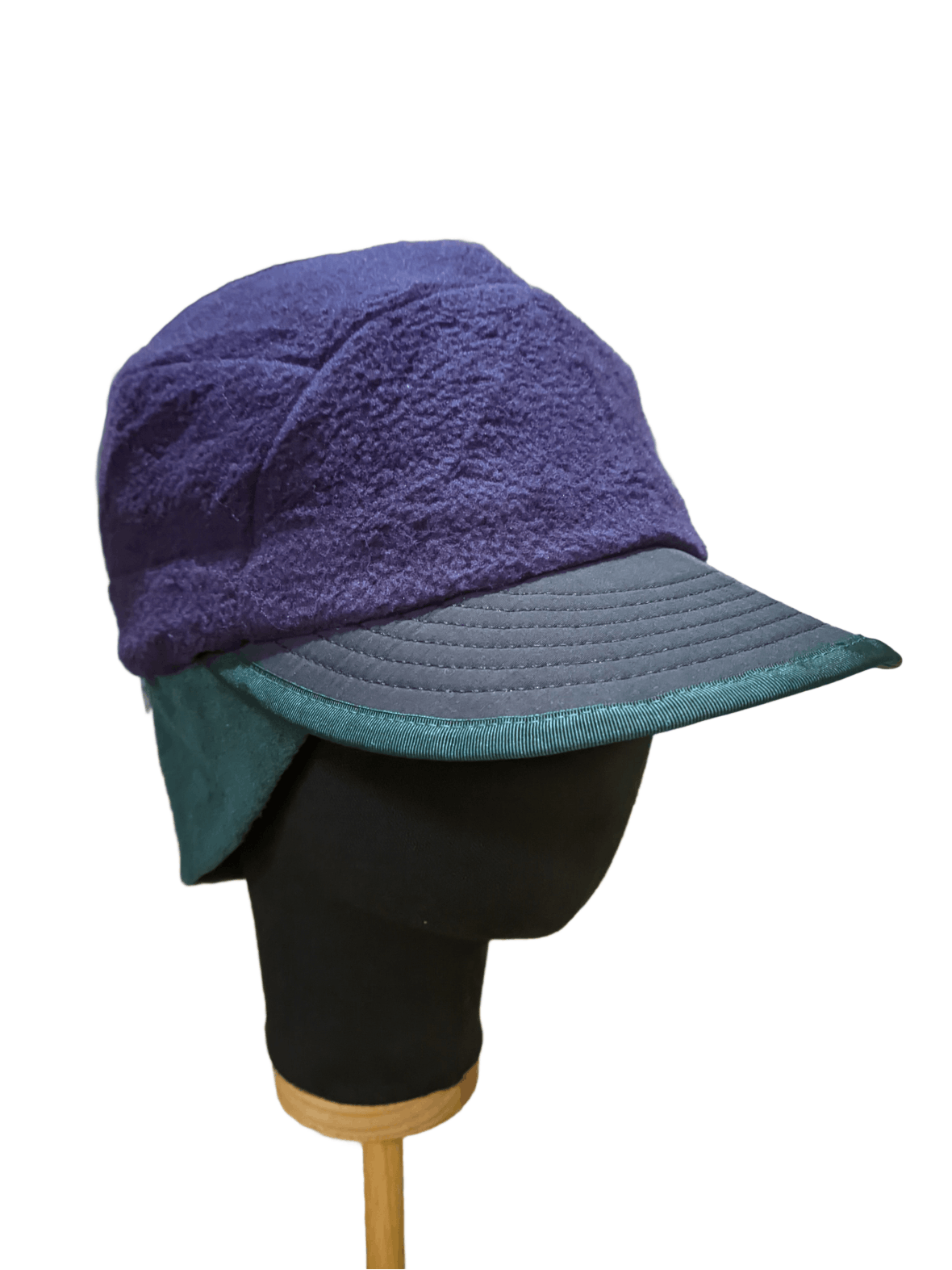 Patagonia Vintage 90s Patagonia Synchilla fleece duckbill cap outdoor Size ONE SIZE - 2 Thumbnail