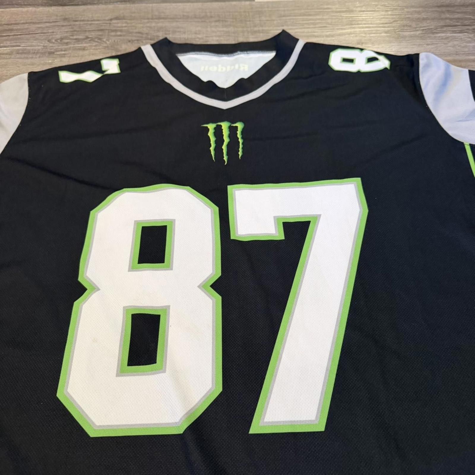 Riddell monster energy drink Rob Gronkowski football jersey Size US XXL / EU 58 / 5 - 2 Thumbnail