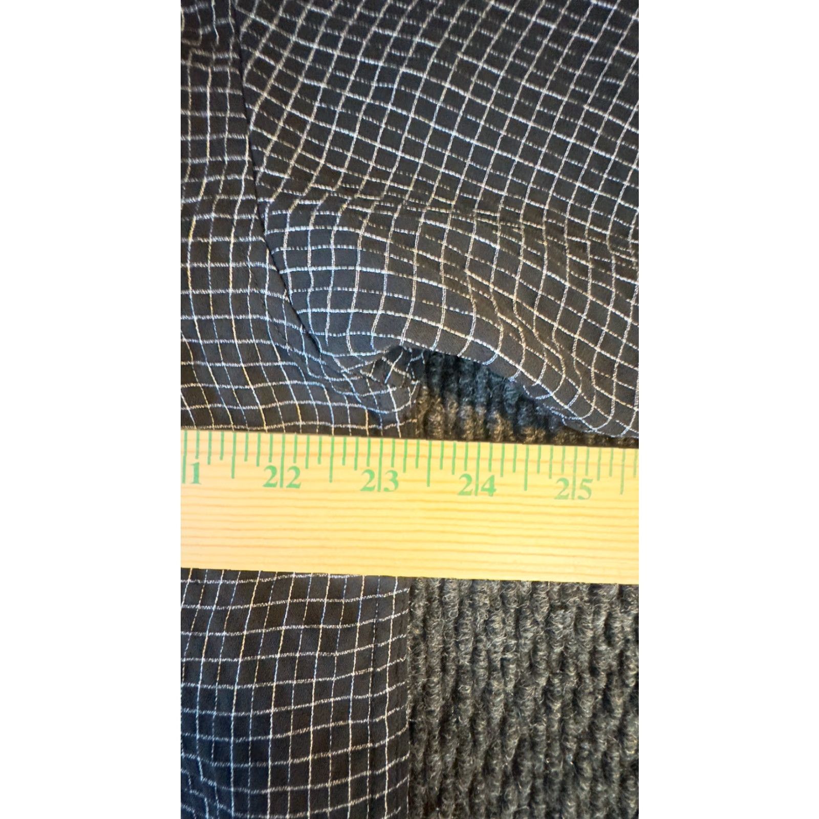 Guess GUESS SHIRT Men's Large Black Check Short Sleeve Button-Up Shirt Size US L / EU 52-54 / 3 - 4 Thumbnail