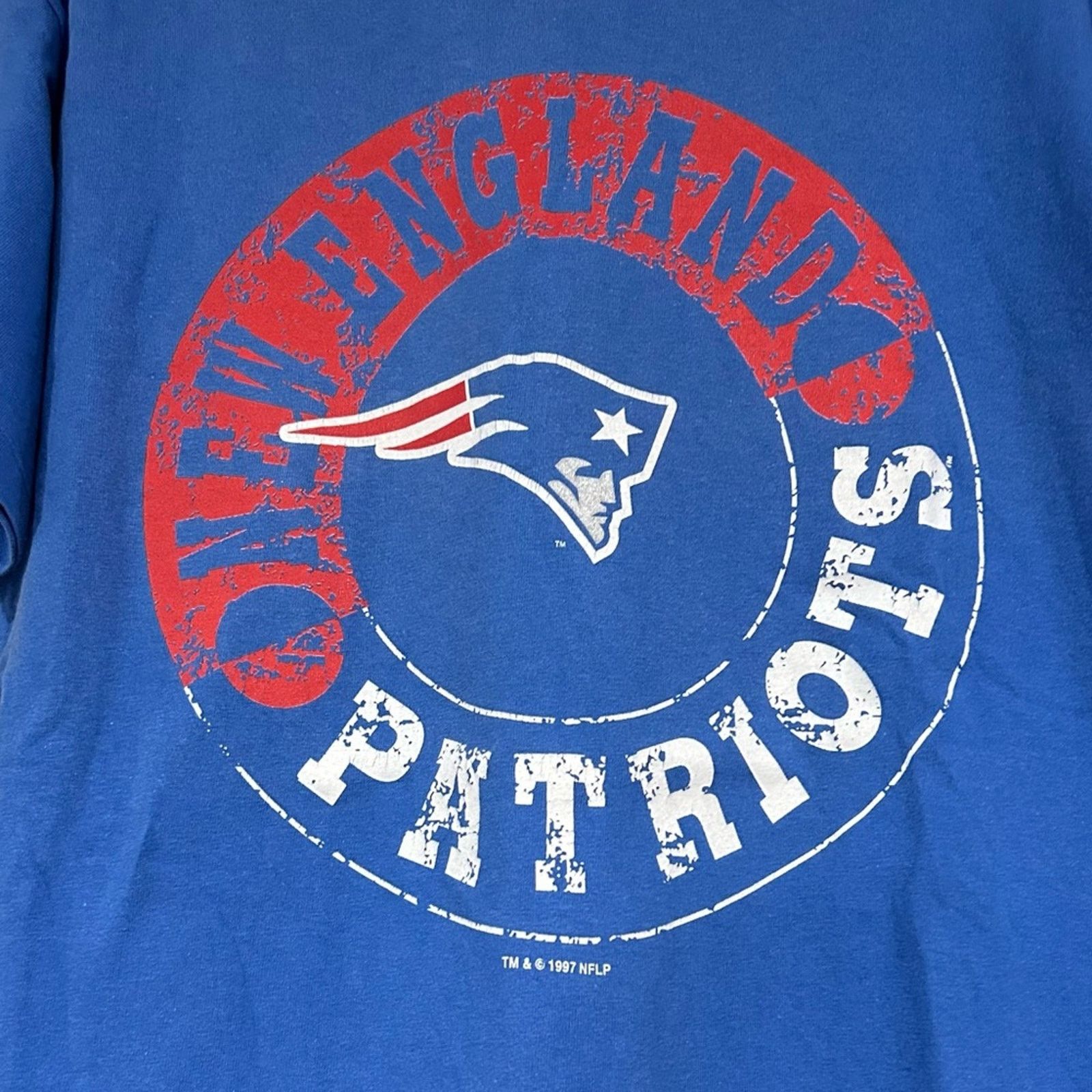 Other Vintage 1997 New England Patriots Football Shirt Size US M / EU 48-50 / 2 - 2 Thumbnail