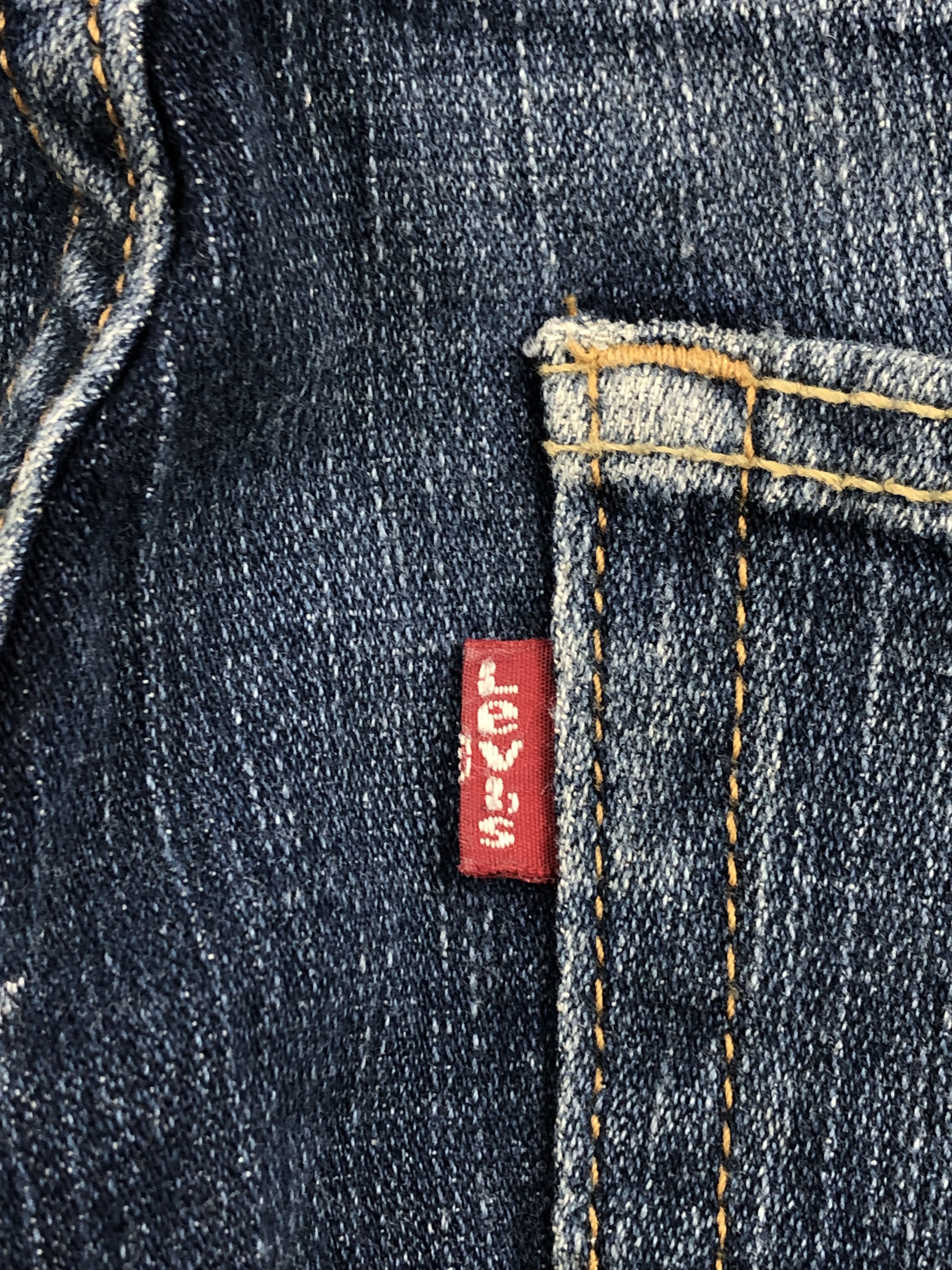 Levi's Vintage Levis 514 Paint Splatter Blue Jeans DP2431 Size US 30 / EU 46 - 6 Thumbnail