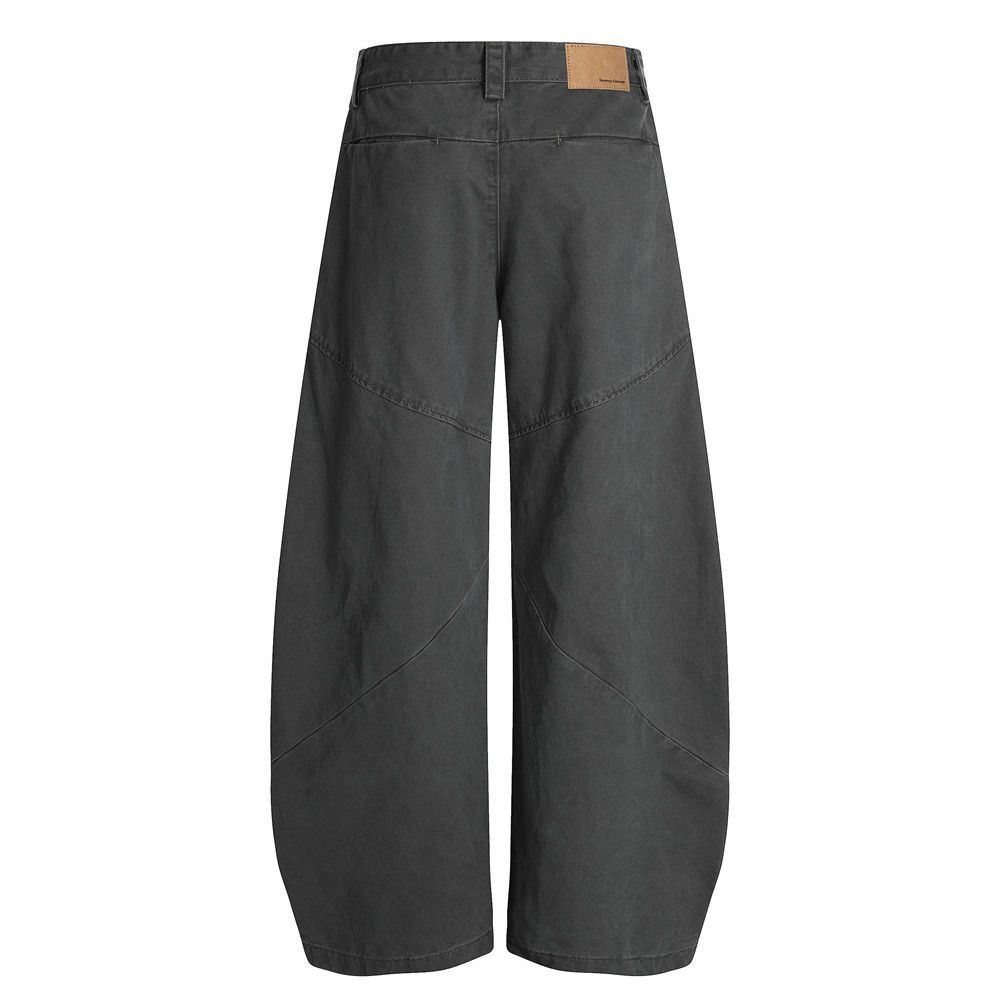 Japanese Brand × Vintage Men's high street stitching wide leg scimitar casual pants Size US 32 / EU 48 - 3 Thumbnail