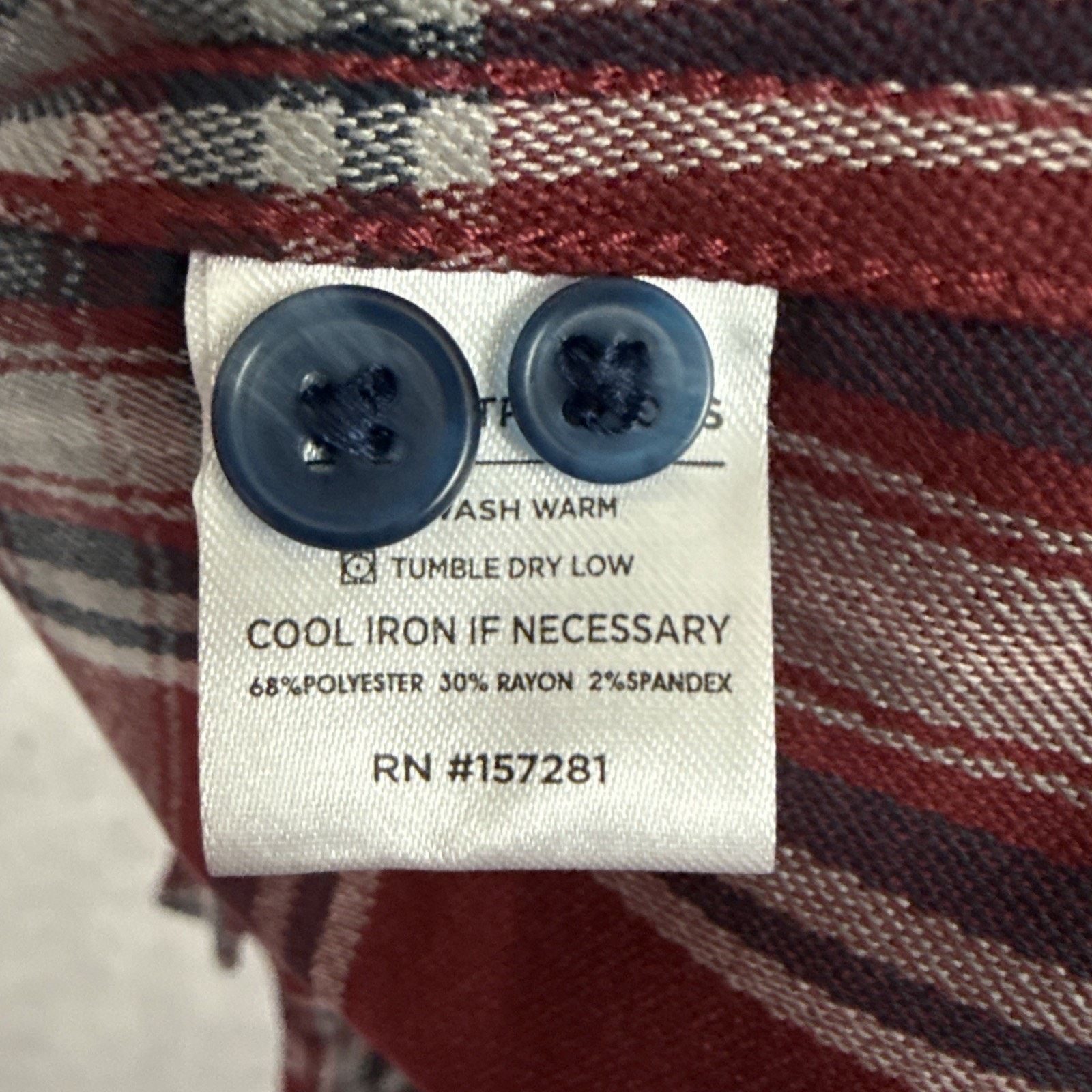 Mizzen+Main Mizzen And Main City Flannel Twill Shirt XL Plaid Trim Size US XL / EU 56 / 4 - 11 Thumbnail