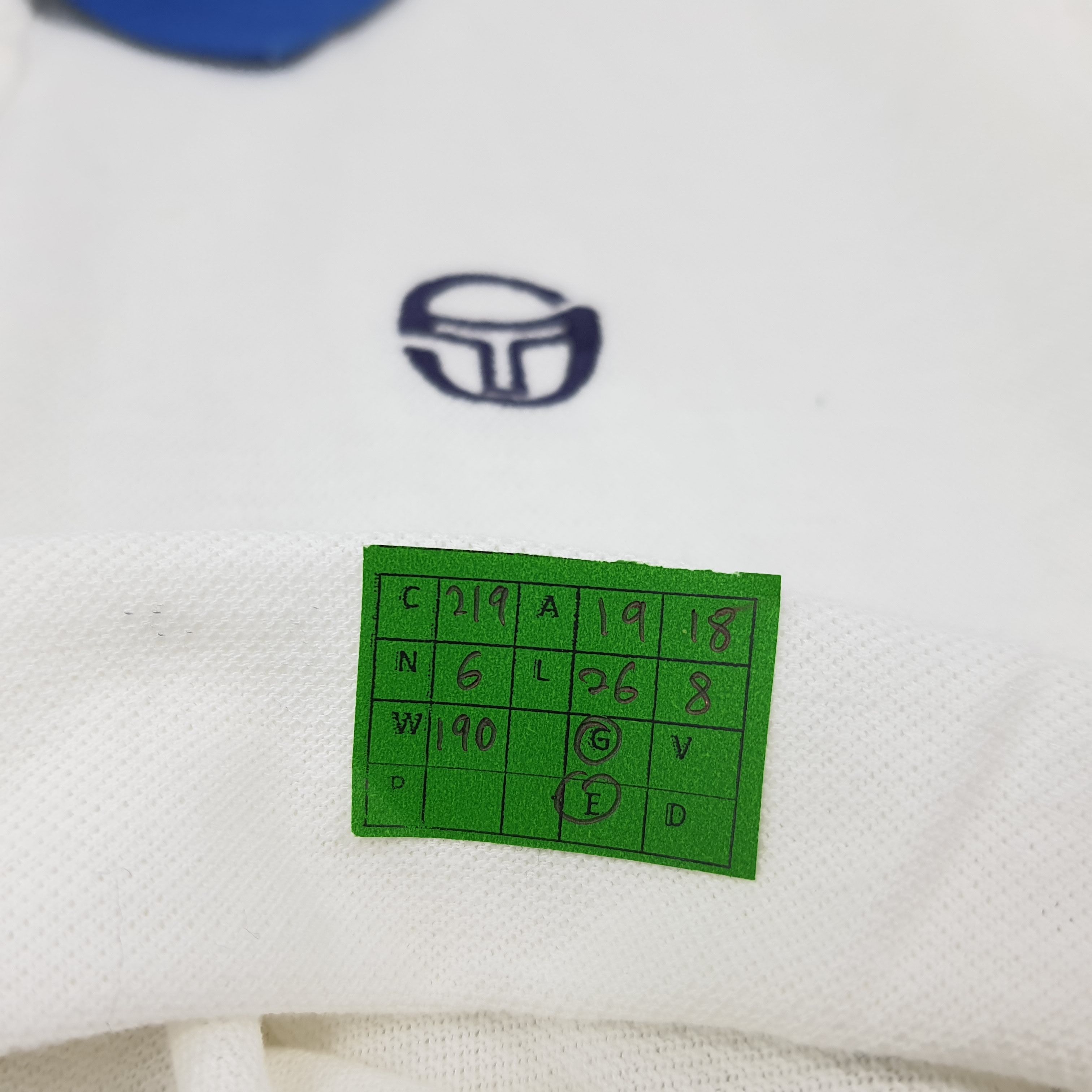 Sergio Tacchini × Vintage Vintage Sergio Tacchini Designer Polo Shirt Size US M / EU 48-50 / 2 - 7 Thumbnail