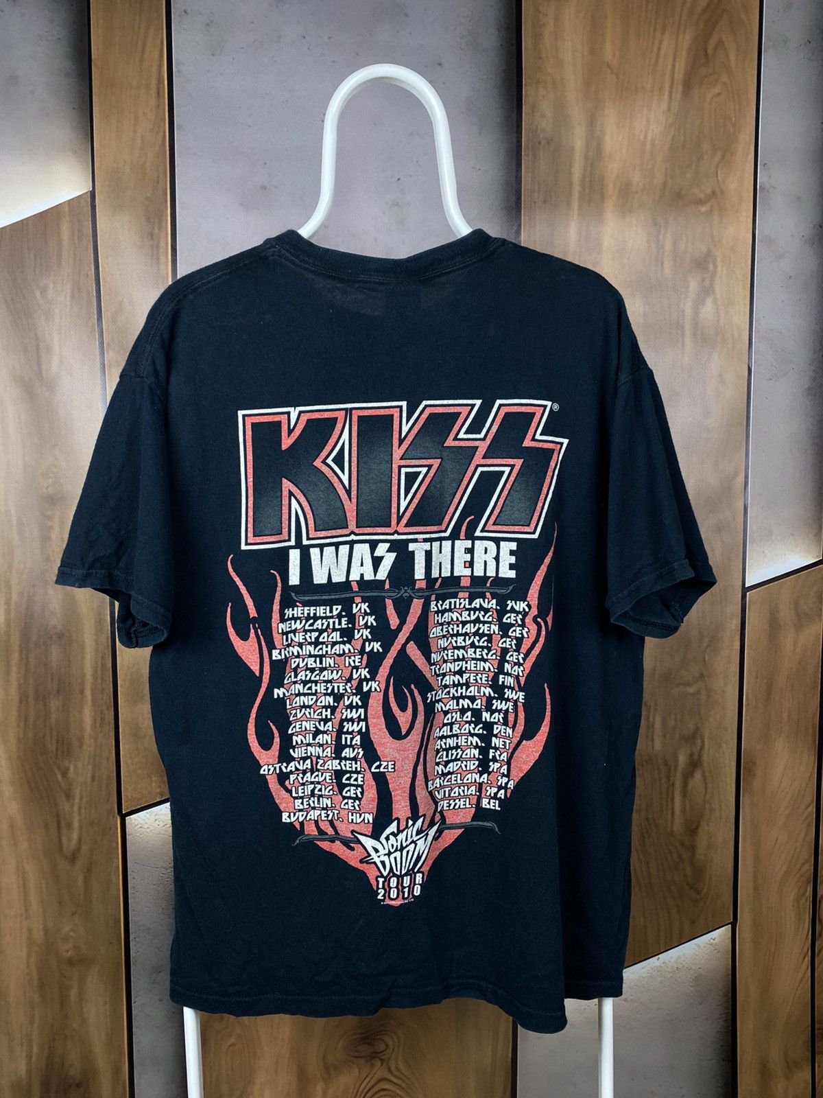KISS 🎸Vintage 2010 T-Shirt KISS I Was There Sonic Boom Tour Tee🎸 Size US L / EU 52-54 / 3 - 2 Thumbnail