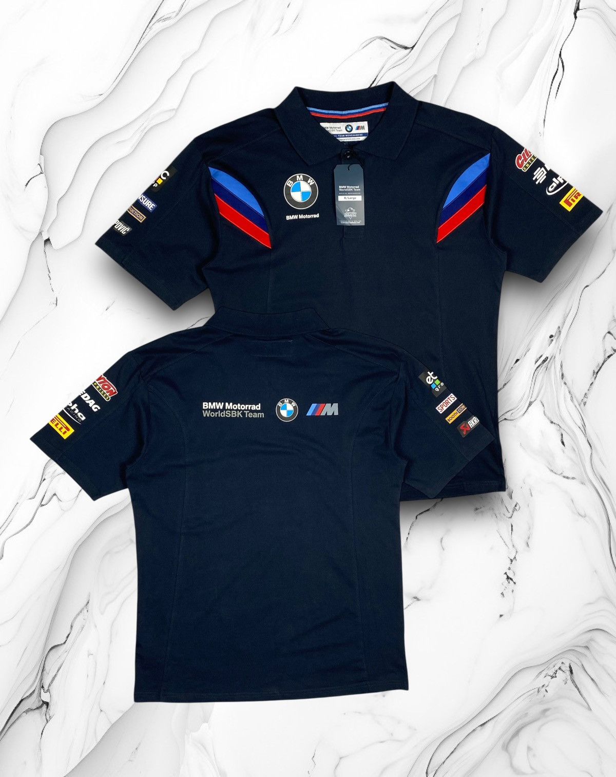 BMW BMW Motorrad WorldSBK Official Team Merchandise Racing Polo Size US M / EU 48-50 / 2 - 1 Thumbnail