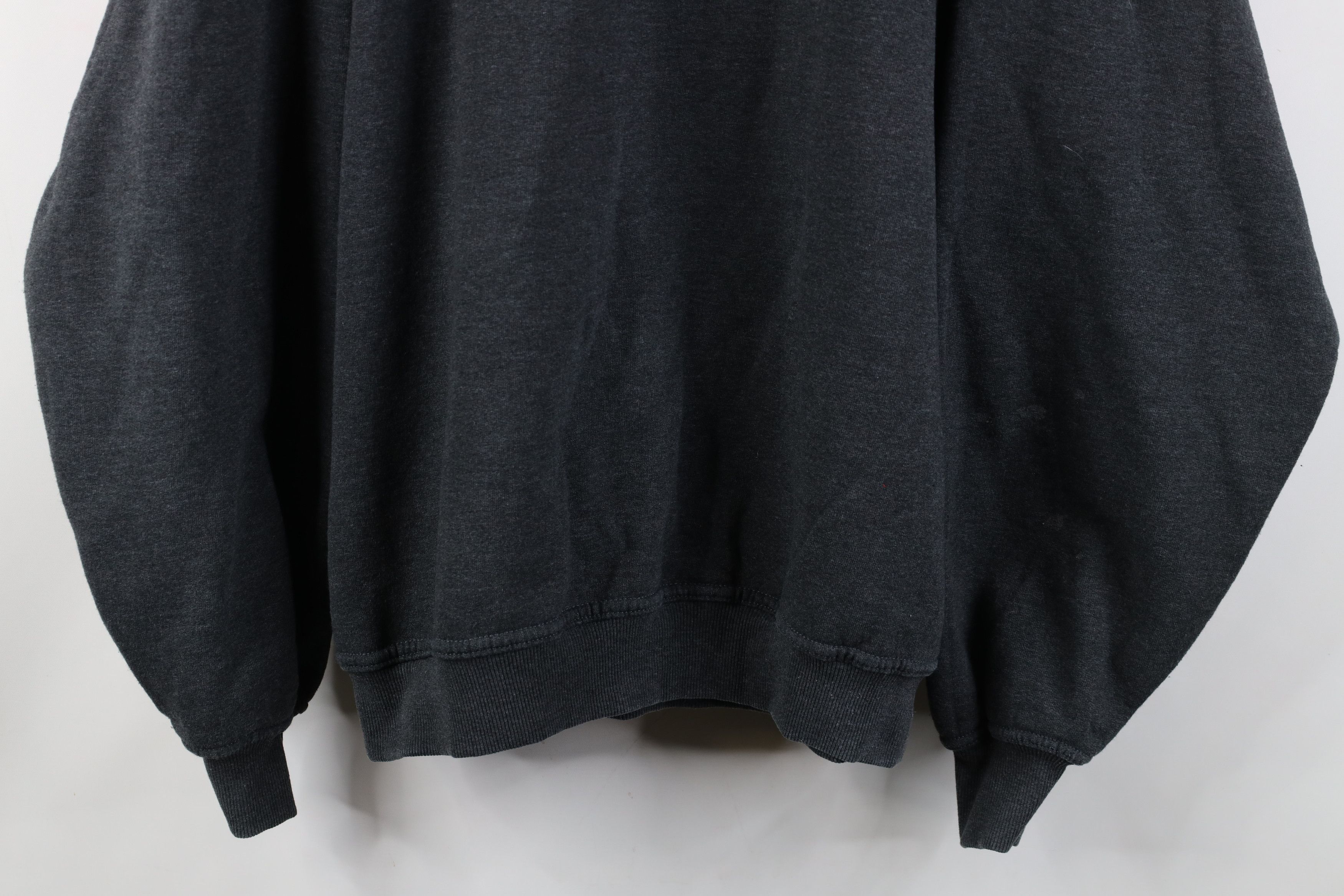 Russell Athletic Vintage 90s Russell Athletic Heavy Sweatshirt Charcoal Gray Size US XL / EU 56 / 4 - 3 Thumbnail