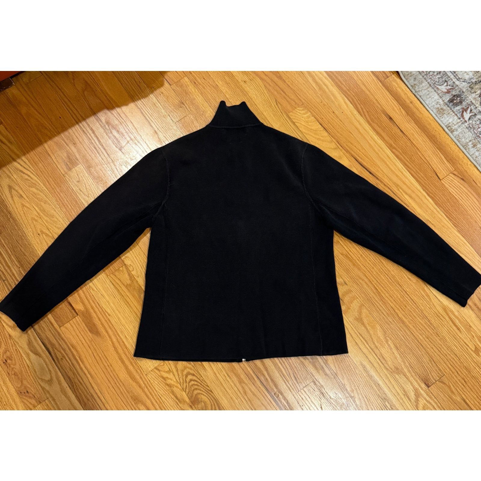 Polo Ralph Lauren Vintage Polo Ralph Lauren Knit Cotton Moto Zip-Up Hong Kong Size US L / EU 52-54 / 3 - 2 Thumbnail