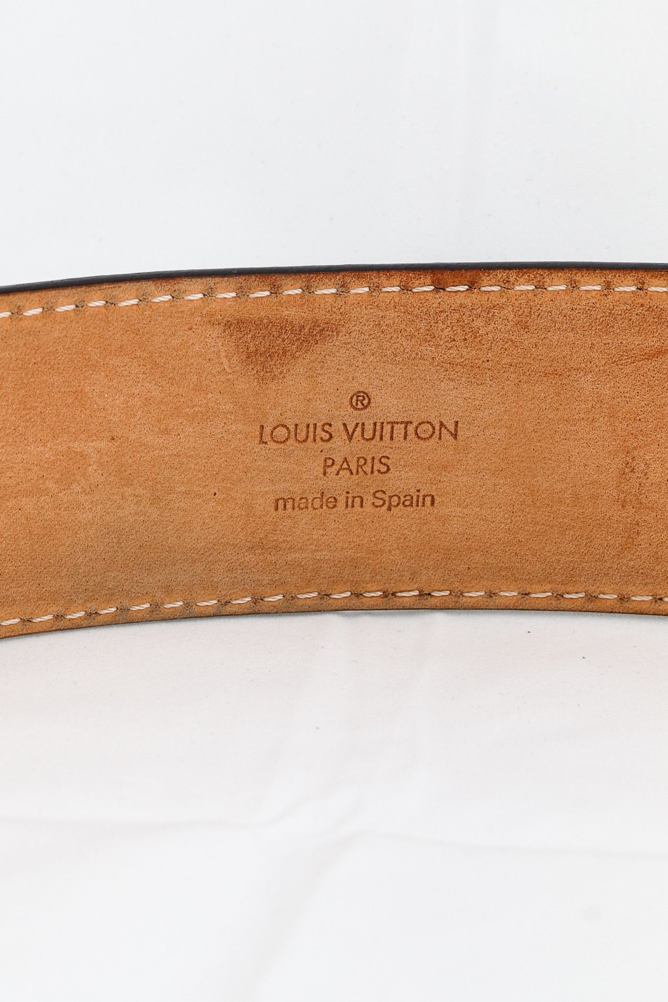 Louis Vuitton Louis Vuitton Monogram Canvas LV Initiales Belt Size ONE SIZE - 4 Thumbnail