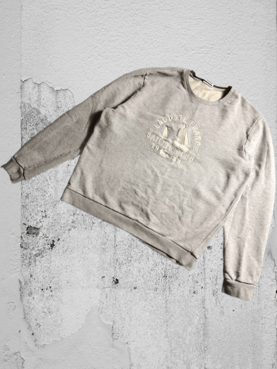 Lacoste × Vintage Vintage Lacoste Boxy Crewneck Streetwear Luxury Hype Size US M / EU 48-50 / 2 - 1 Thumbnail
