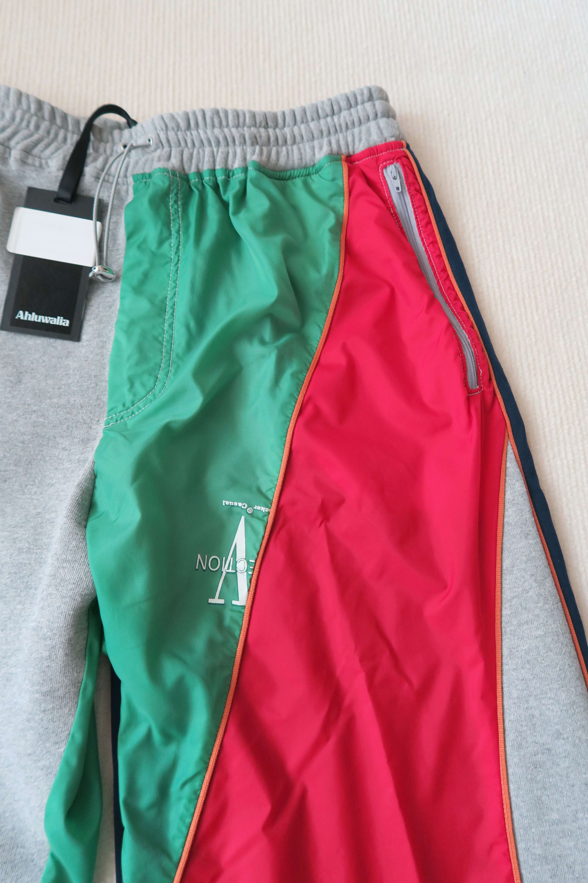 Ahluwalia AHLUWALIA Multicolor Marshall Recycled Patchwork Pants Size US 36 / EU 52 - 2 Thumbnail