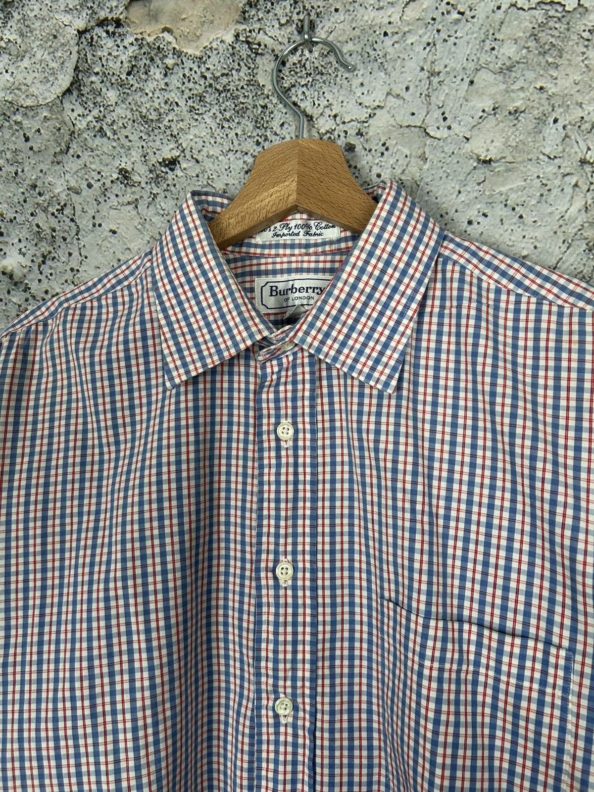 Burberry Vintage Burberrys London Shirt Elegant Luxury Archive 90s Size US XL / EU 56 / 4 - 3 Thumbnail