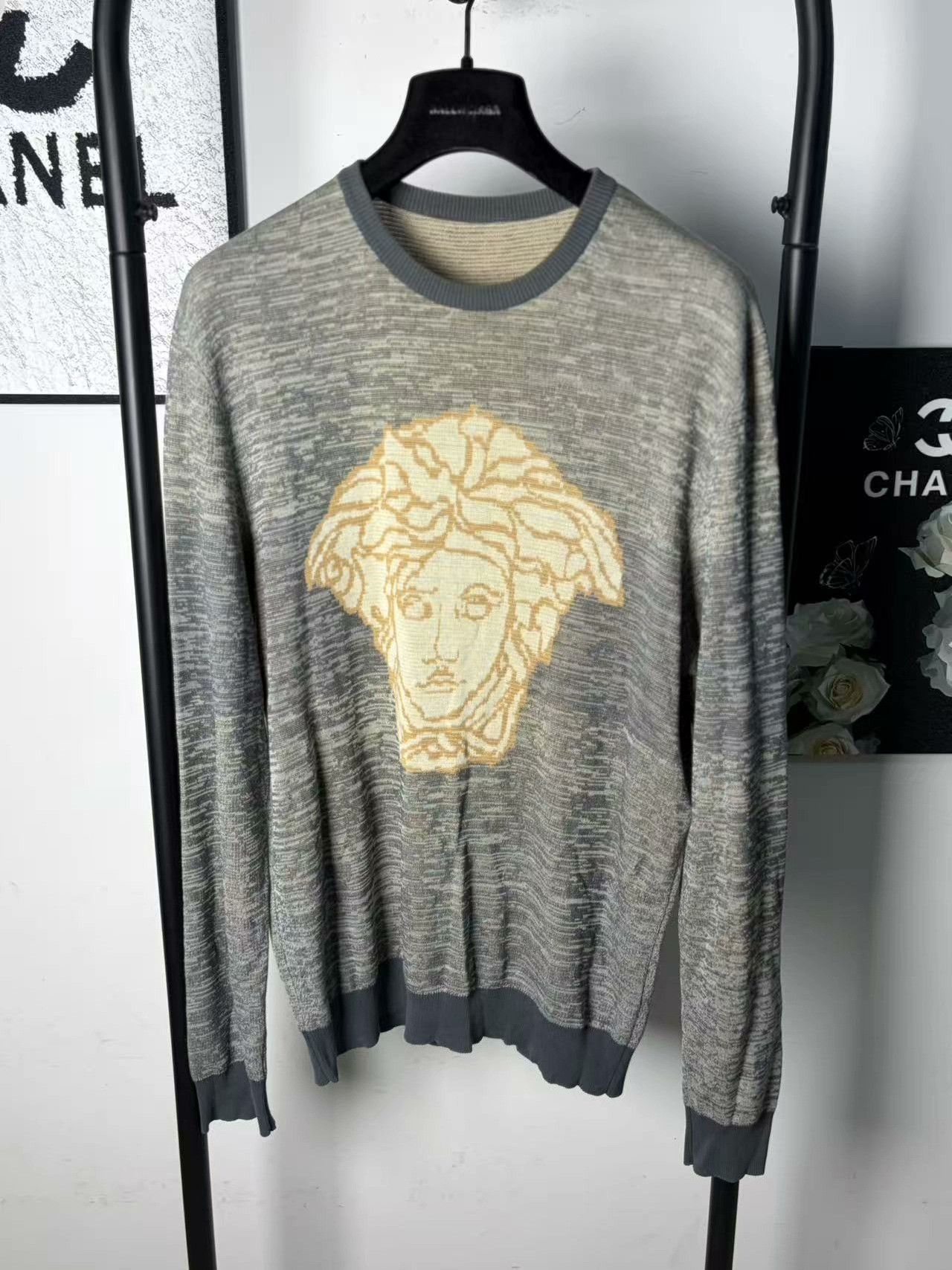 Versace Versace White Hoodie m Men Size US M / EU 48-50 / 2 - 1 Thumbnail