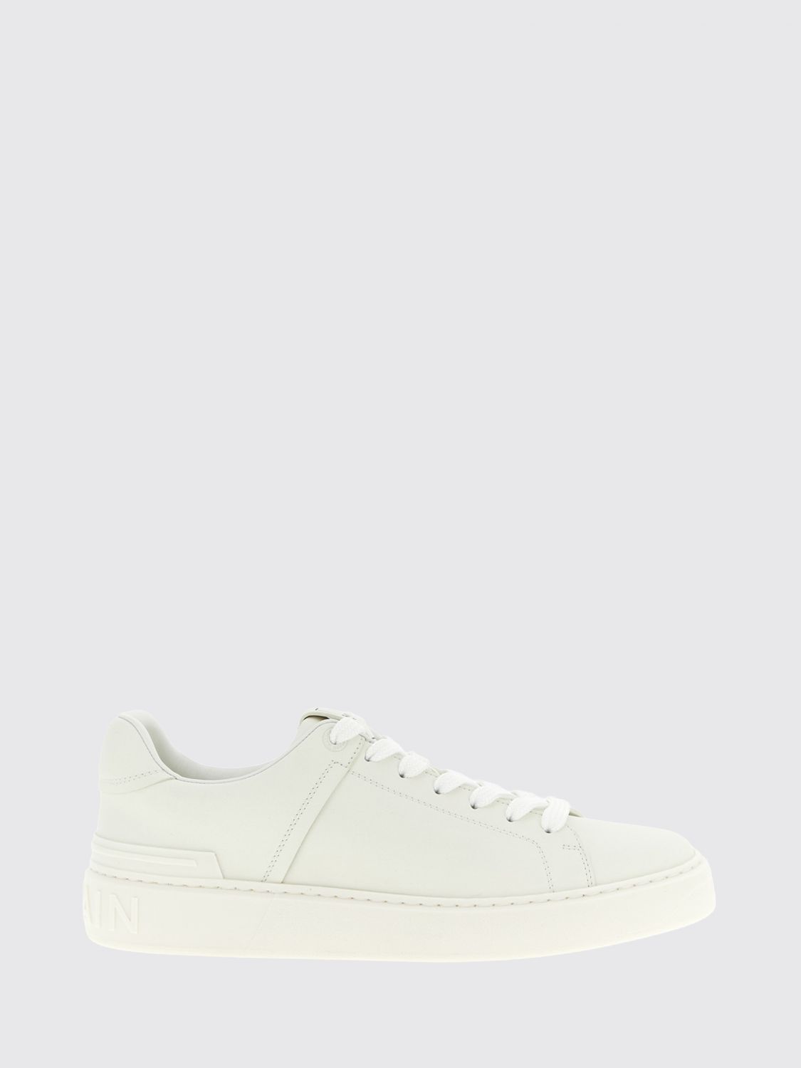 Balmain Balmain Sneakers Men White Size US 13 / EU 46 - 1 Thumbnail