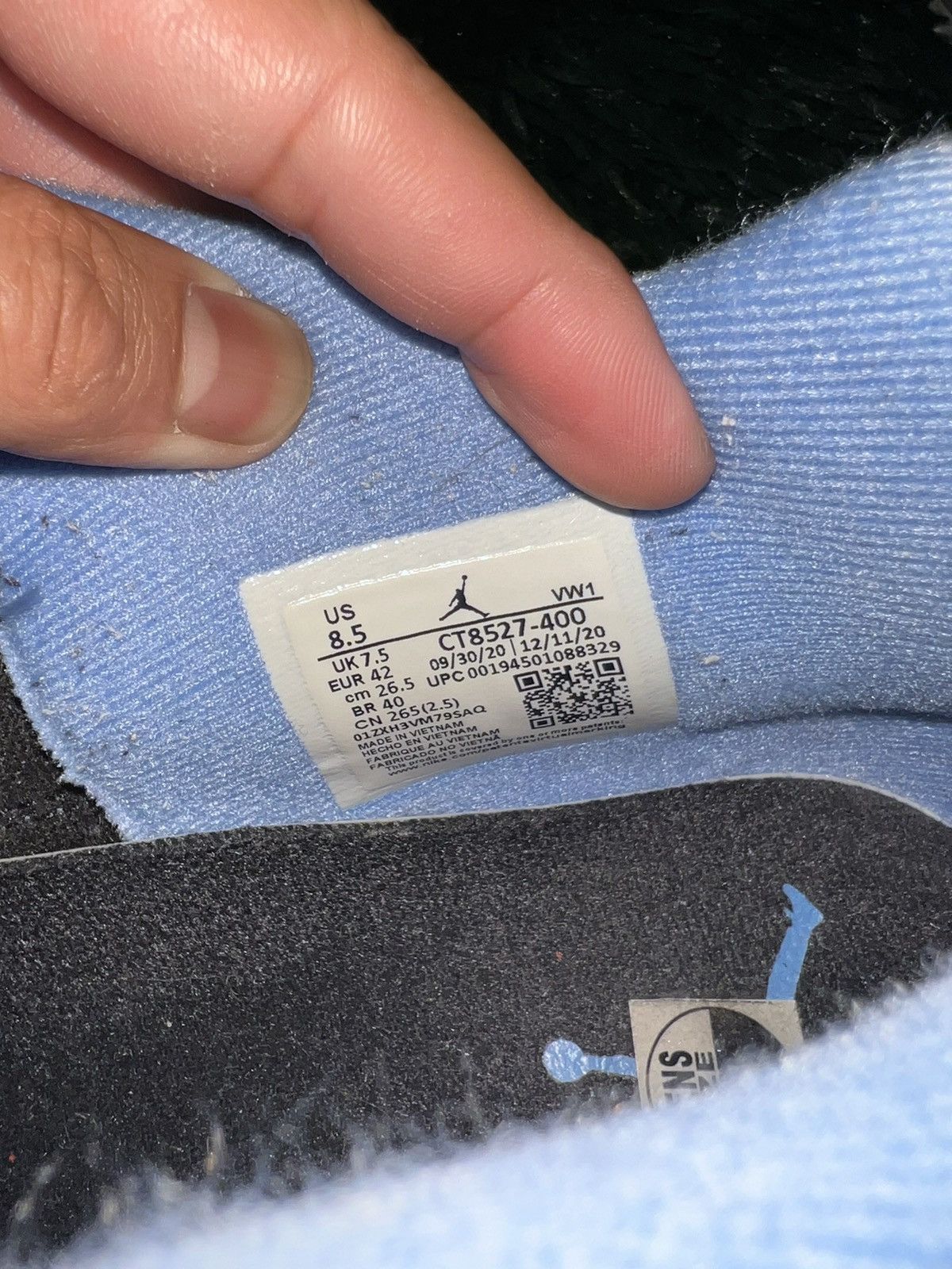 Jordan Brand × Nike Air Jordan 4 Retro ‘University Blue’ Size 8.5 Size US 8.5 / EU 41-42 - 6 Thumbnail