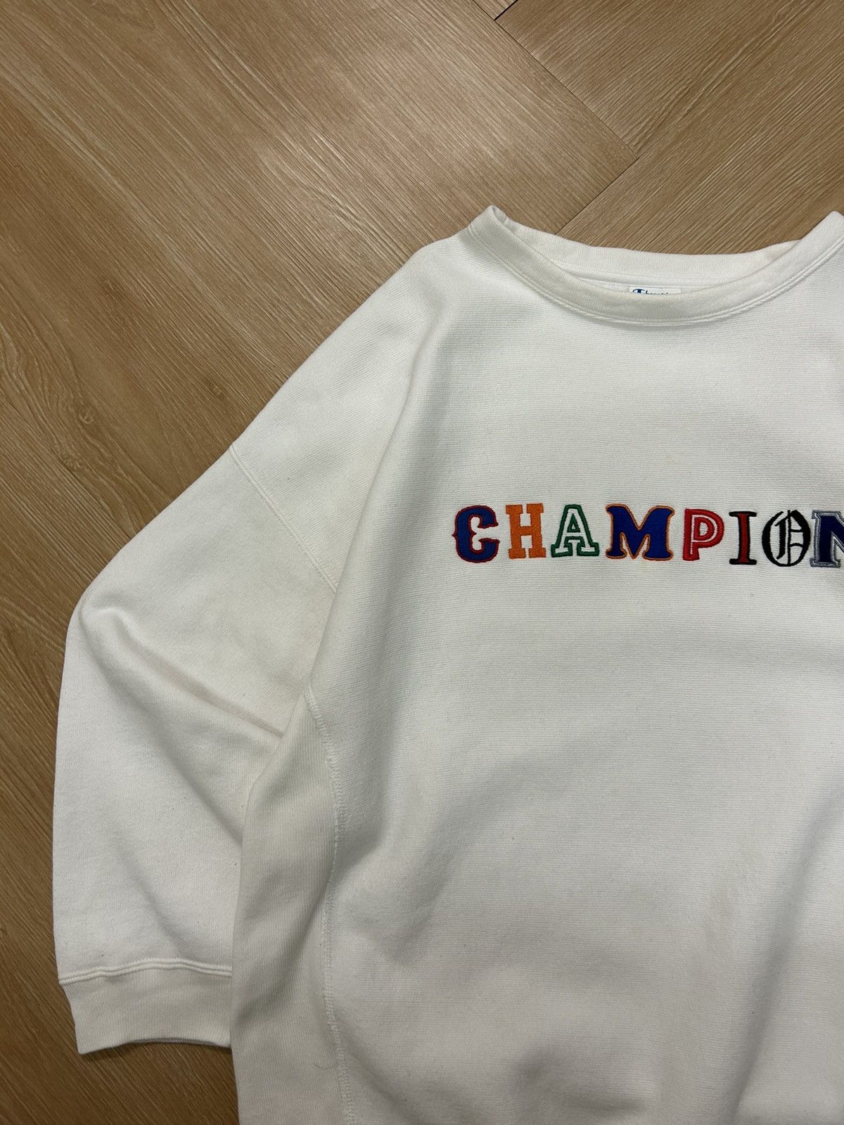 Champion × Vintage Rare Champion Reverse Waive Spellout Size US M / EU 48-50 / 2 - 4 Thumbnail
