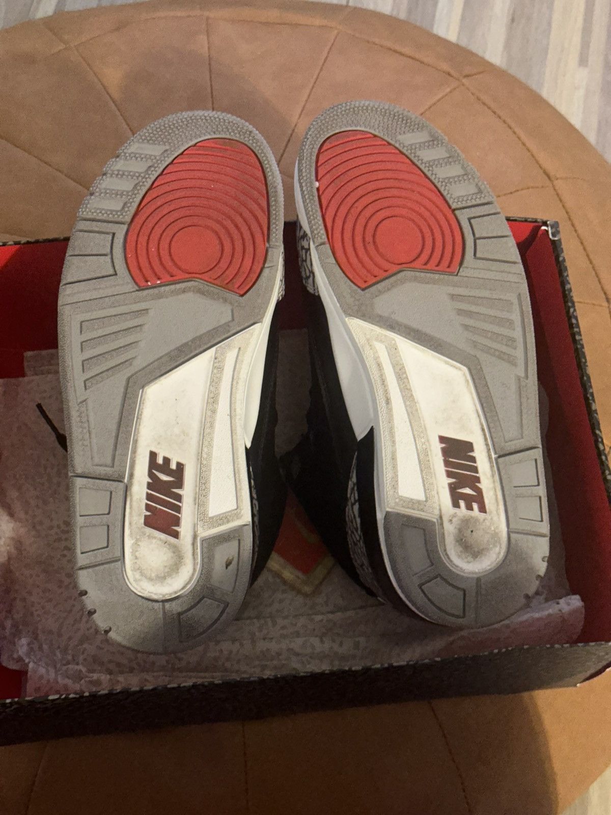 Jordan Brand Air Jordan 3 Cement 2018 Size US 7.5 / EU 40-41 - 10 Thumbnail