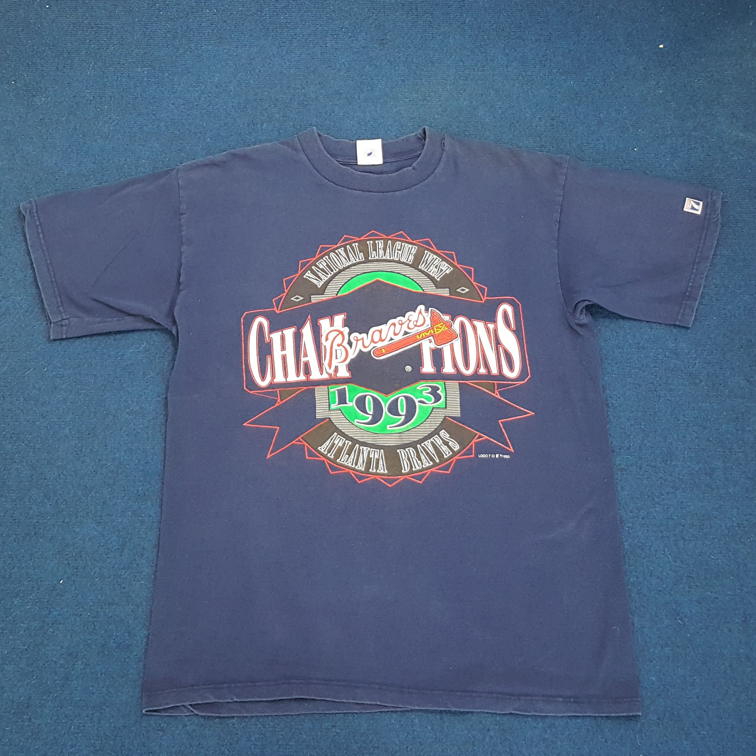 MLB × Vintage Vintage MLB National League West 90s T-shirt Size US L / EU 52-54 / 3 - 1 Thumbnail