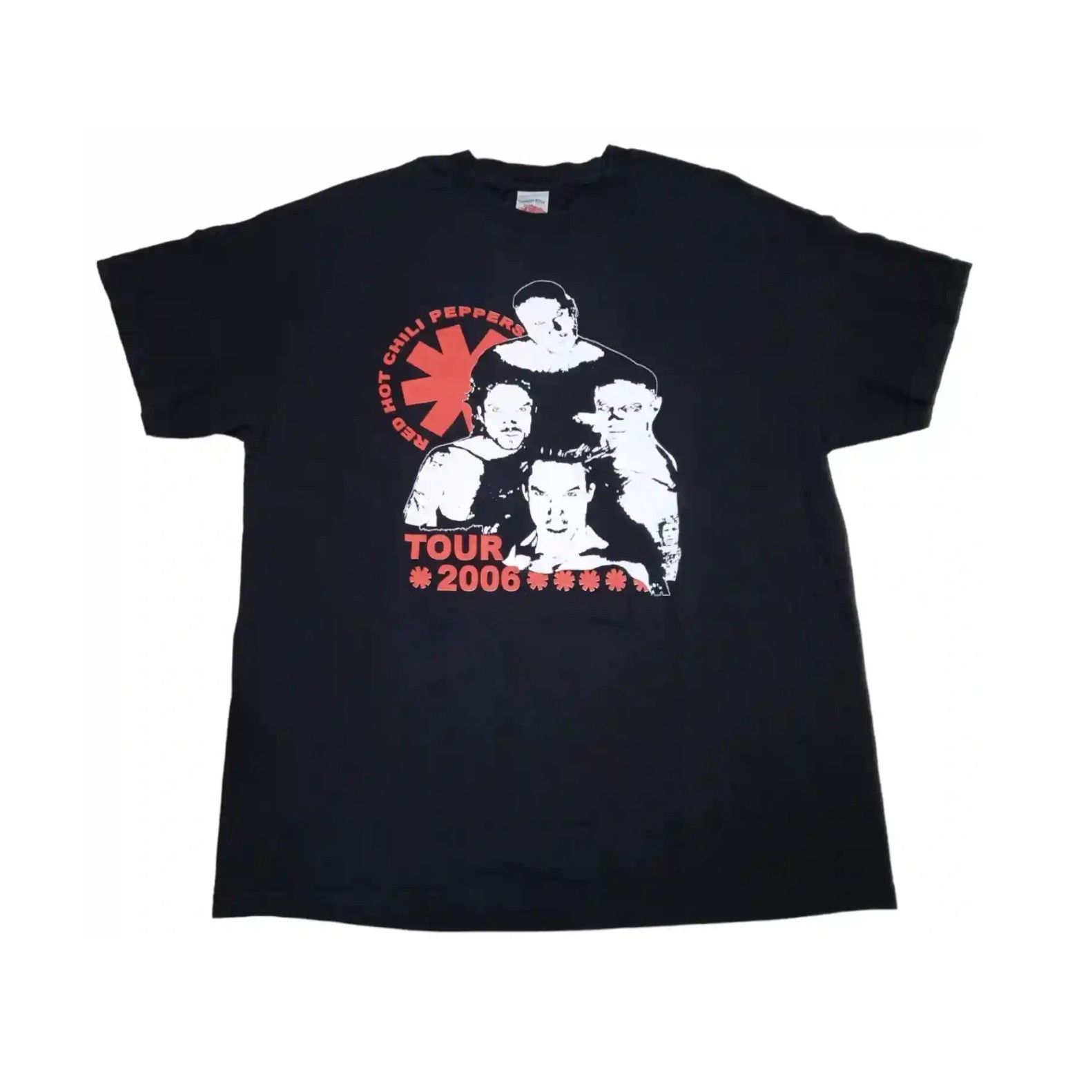 image of Band Tees x Vintage 2000S Red Hot Chili Peppers 2006 Tour Bootleg in Black, Men's (Size XL)