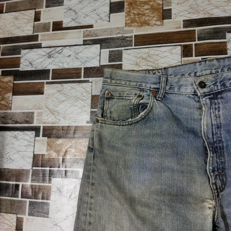 Levi's × Vintage LEVIS 503 DISTRESSED BLUE JEANS PANTS Size US 36 / EU 52 - 4 Thumbnail