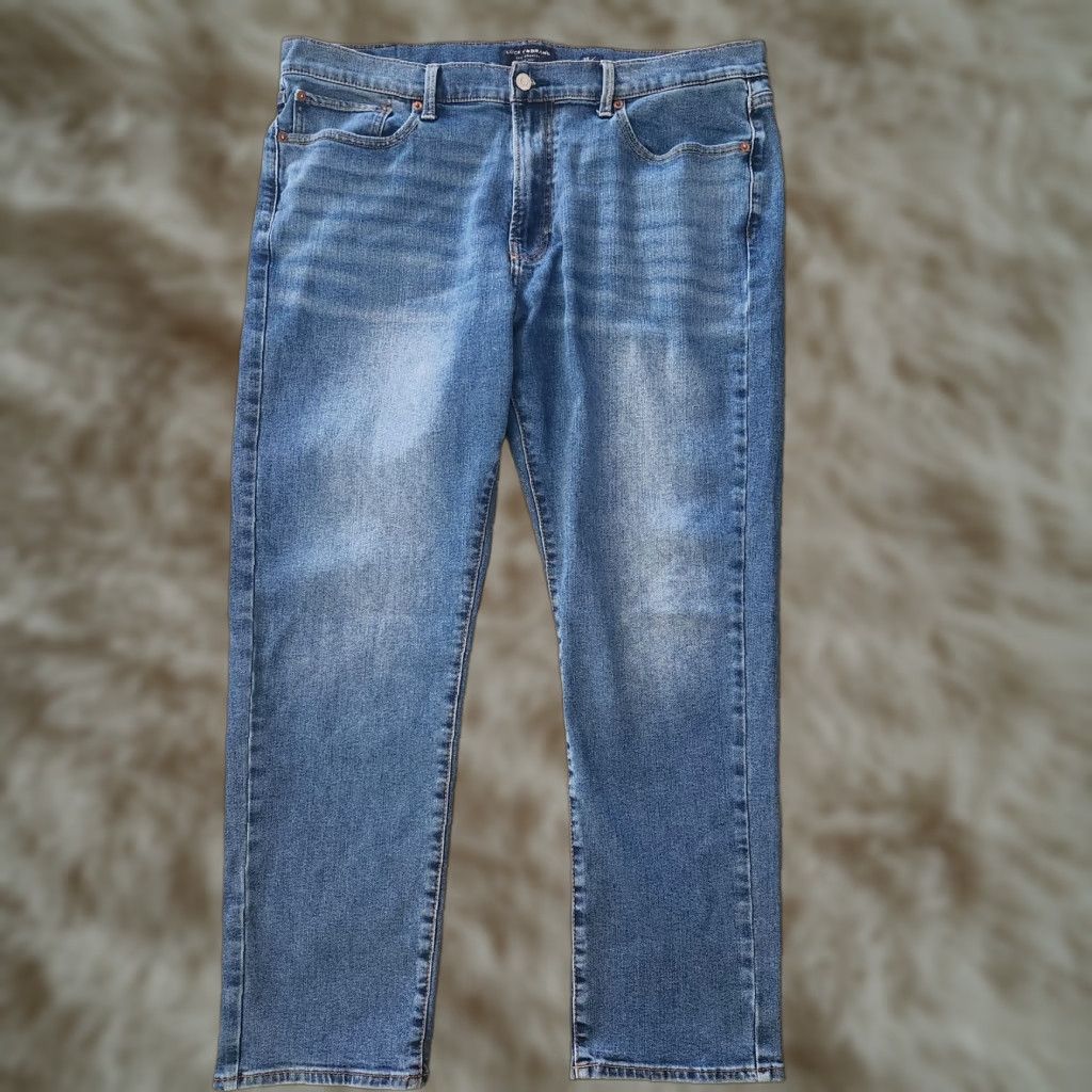 Lucky Brand Lucky Brand 410 Athletic Straight Jeans Blue Mens 38 X 30 Stretch Regular Men Jeans Blue 410 Athletic Straight Fit Stretch Size US 38 / EU 54 - 1 Thumbnail