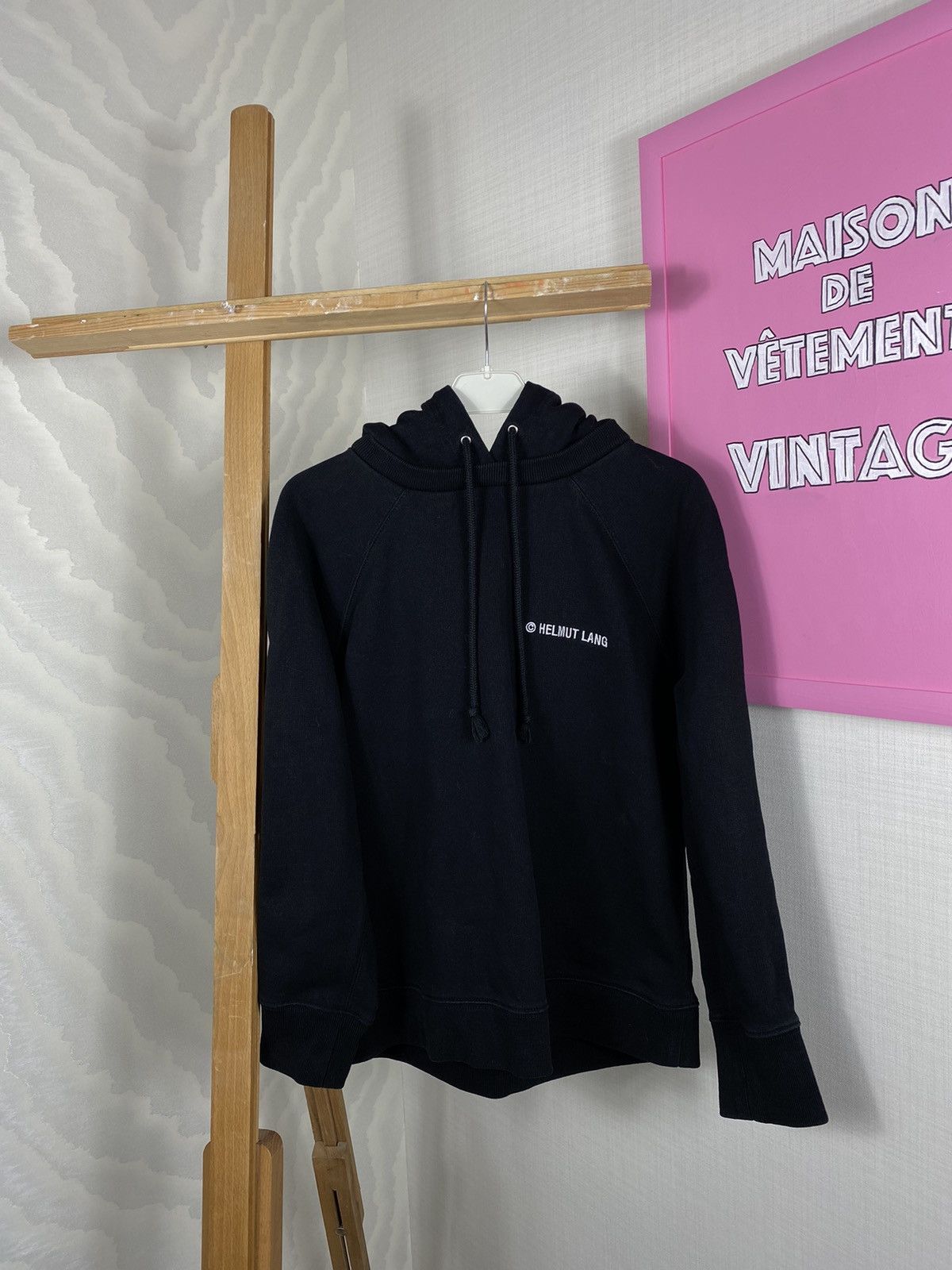 Helmut Lang Helmut Lang Embroidered Copyright Hoodie Size S / US 4 / IT 40 - 3 Thumbnail