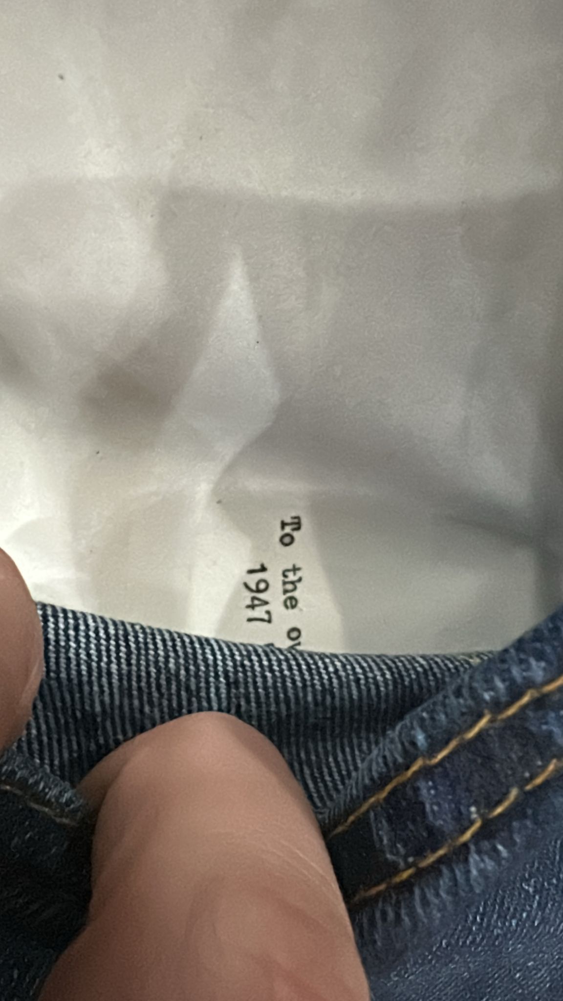 Levi's Vintage Clothing LVC Levi's Vintage Clothing 1947 501XX BigE Selvedge Jeans Size US 31 - 4 Thumbnail