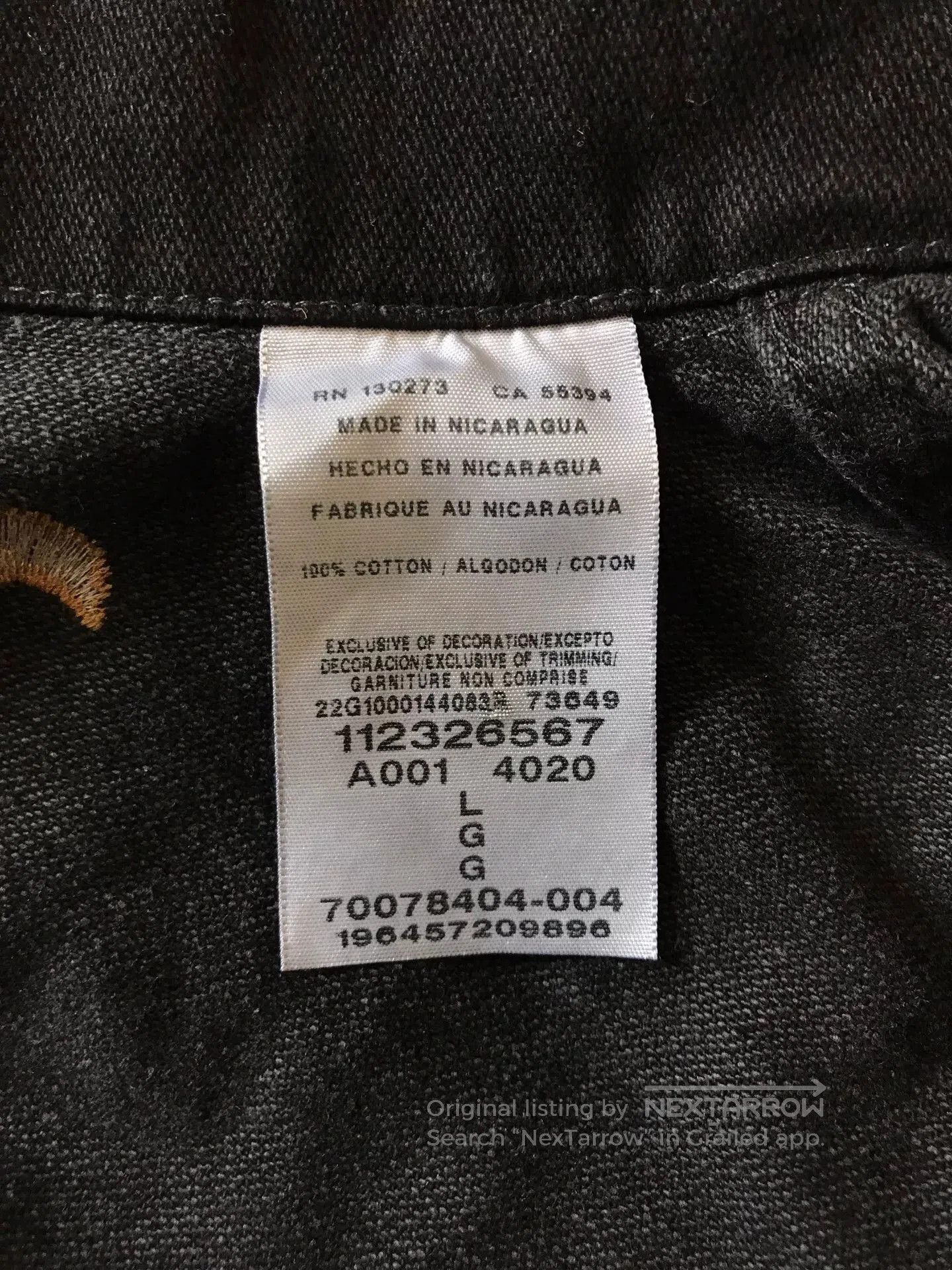Wrangler Wrangler x Yellowstone Western Denim Jacket. Size US L / EU 52-54 / 3 - 9 Thumbnail