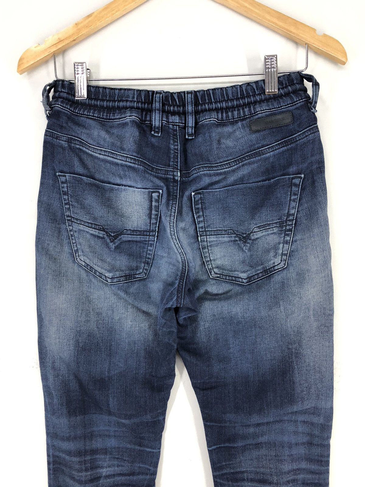 Diesel Diesel Distressed Faded Blue Denim Sweatpants Size 26-30 Size US 26 / EU 42 - 12 Thumbnail