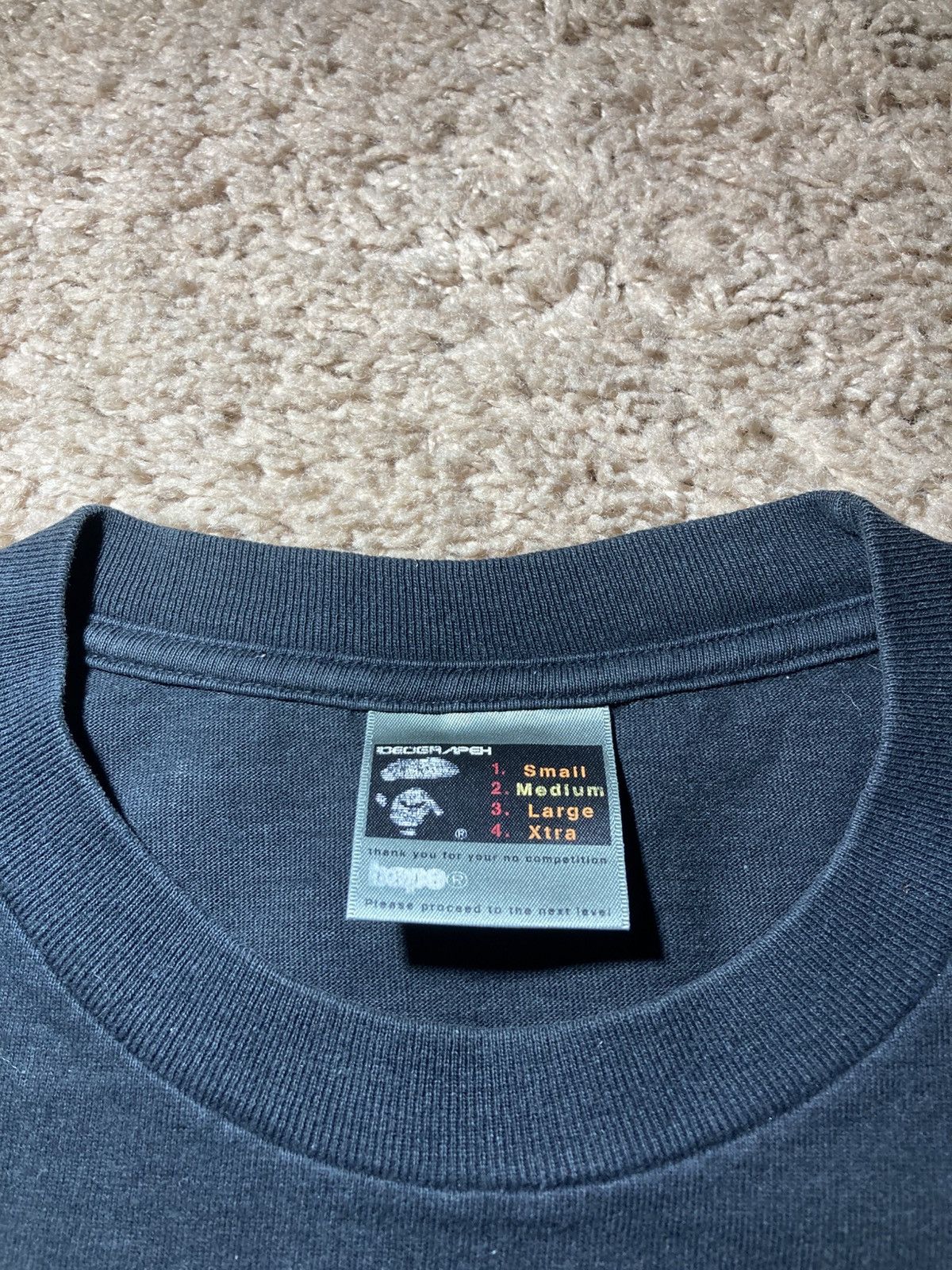Bape 2001 Bape Stash Diamond Planet of the Apes Digital OG 90s Size US M / EU 48-50 / 2 - 3 Thumbnail