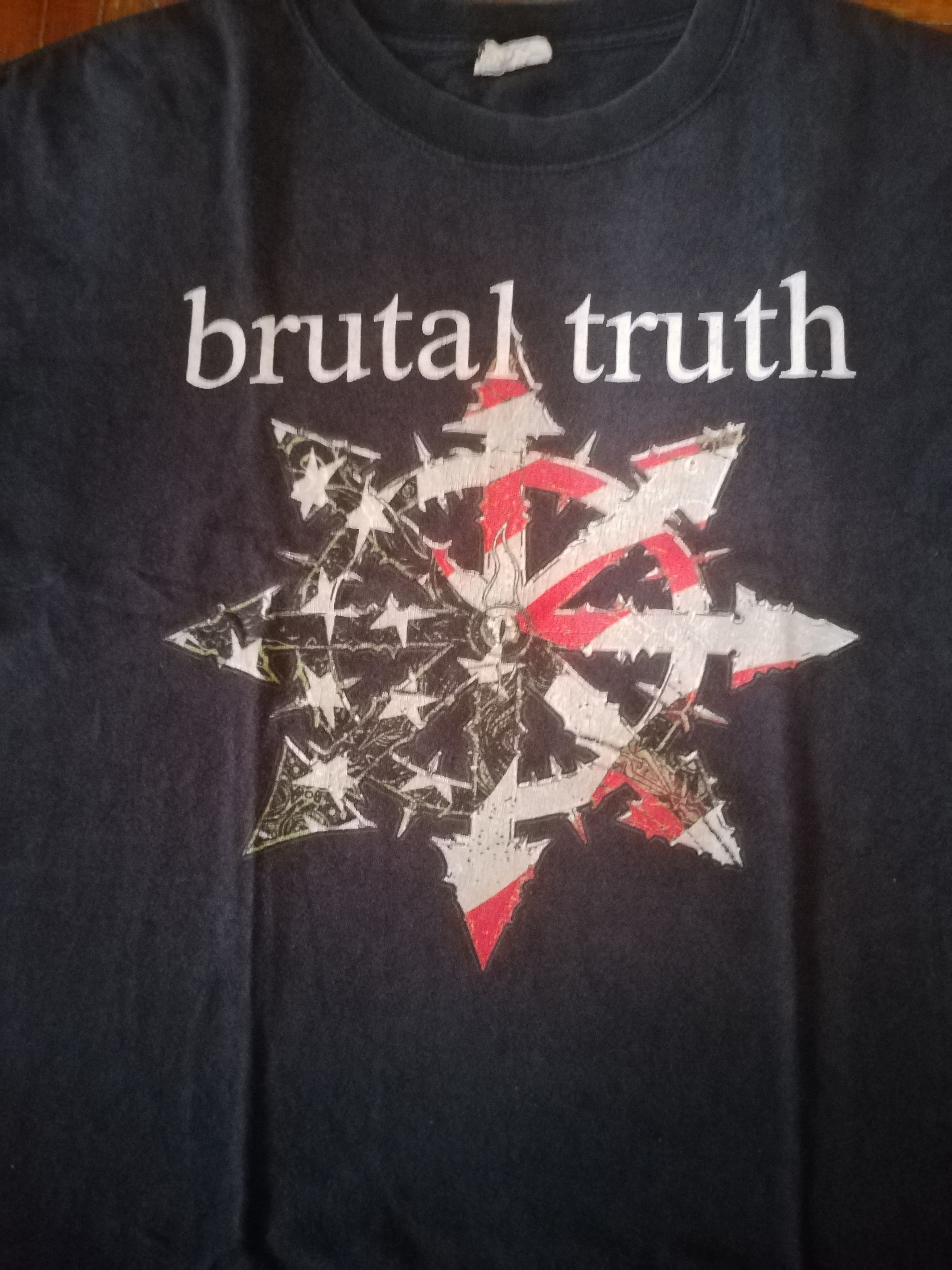 Vintage Brutal truth Rare shirt Size US L / EU 52-54 / 3 - 2 Thumbnail