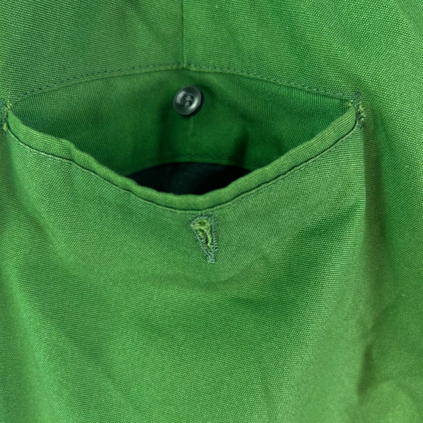 Sears Sears Mens Dress Pants Flat Front Straight Leg Green 38x27 - Cotton Blend - Regular - Inseam 27 - Vintage? No - Men’s Pants Size US 38 / EU 54 - 4 Thumbnail