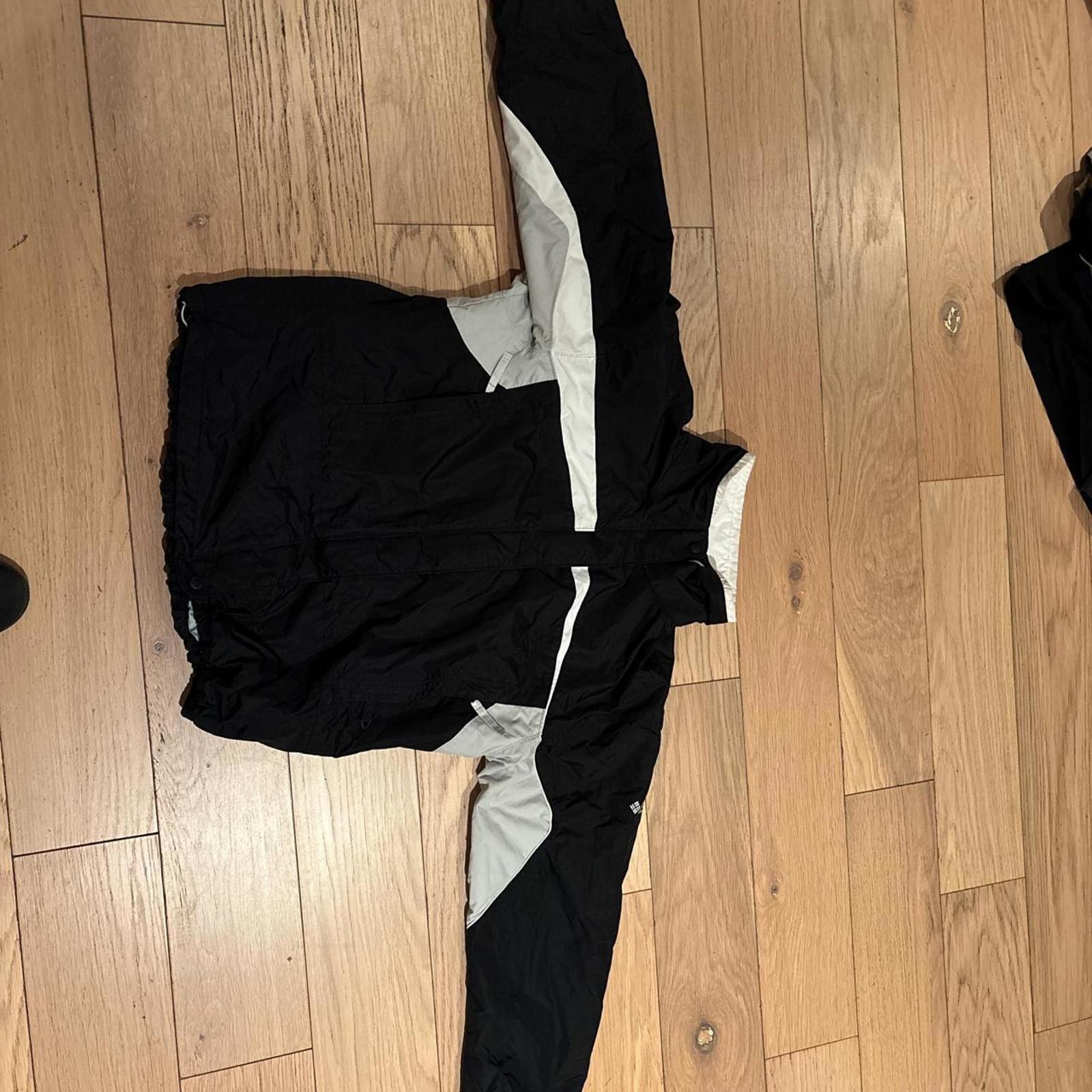 Columbia Vintage Columbia Black & White Windbreaker Jacket Size US XL / EU 56 / 4 - 5 Thumbnail