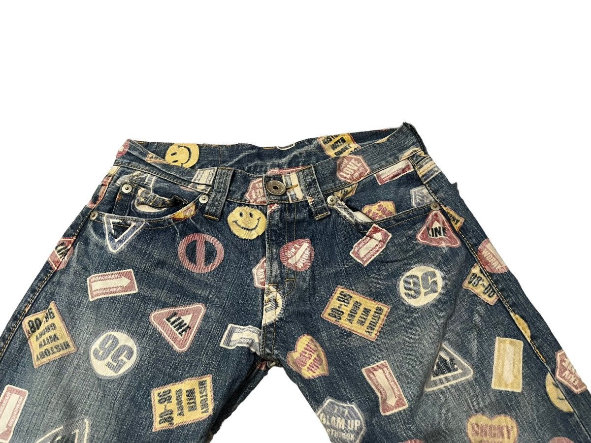 Hysteric Glamour × If Six Was Nine × Japanese Brand A Pair Co&Lu All Over Print Inspired by Hysteric Gla 32 x 29 Size US 32 / EU 48 - 4 Thumbnail