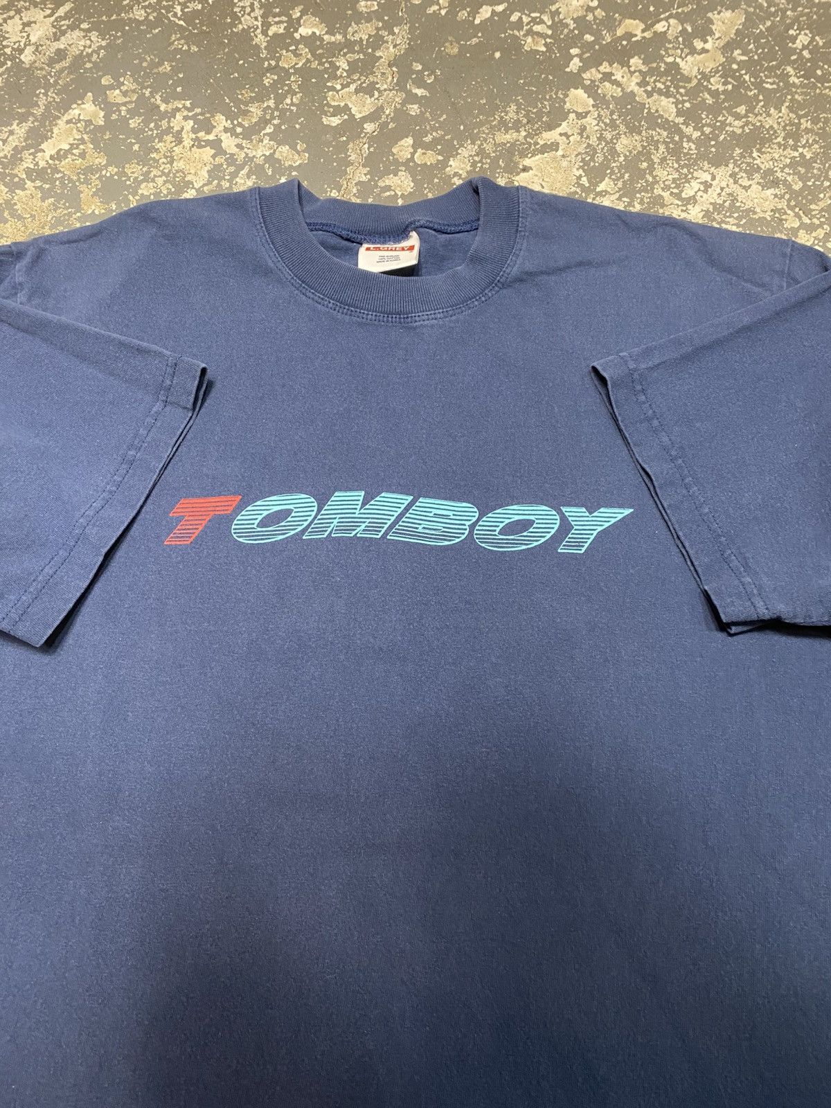 Supreme × Vintage Vintage Tomboy L.grey Supreme Tshirt Size US L / EU 52-54 / 3 - 3 Thumbnail