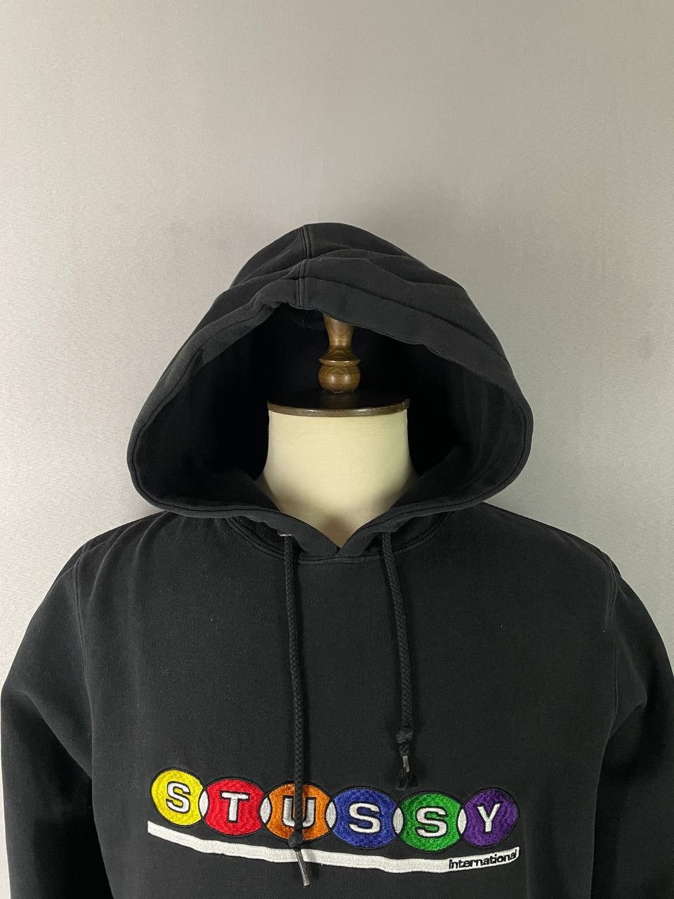 Stussy Stussy Hoodie Billiards 🎱 Black Vintage Size US L / EU 52-54 / 3 - 3 Thumbnail