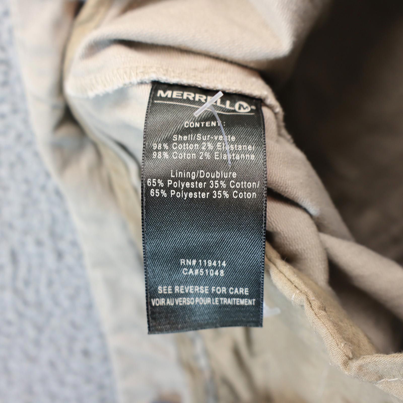 Merrell Merrell Pants Women 10 Daphne Stone Tan Mid Rise Utility Size 30" / US 8 / IT 44 - 11 Thumbnail