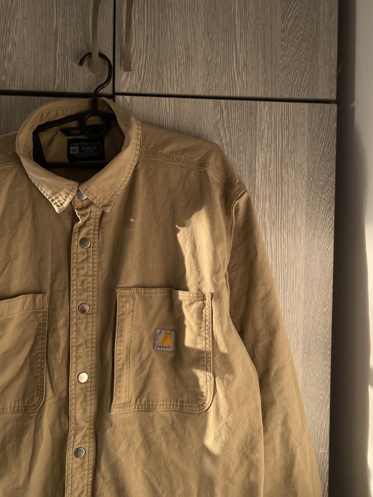 Carhartt Vintage Carhartt Jacket Brown Blanket Lined Chore Coat C02 Size US XL / EU 56 / 4 - 2 Thumbnail
