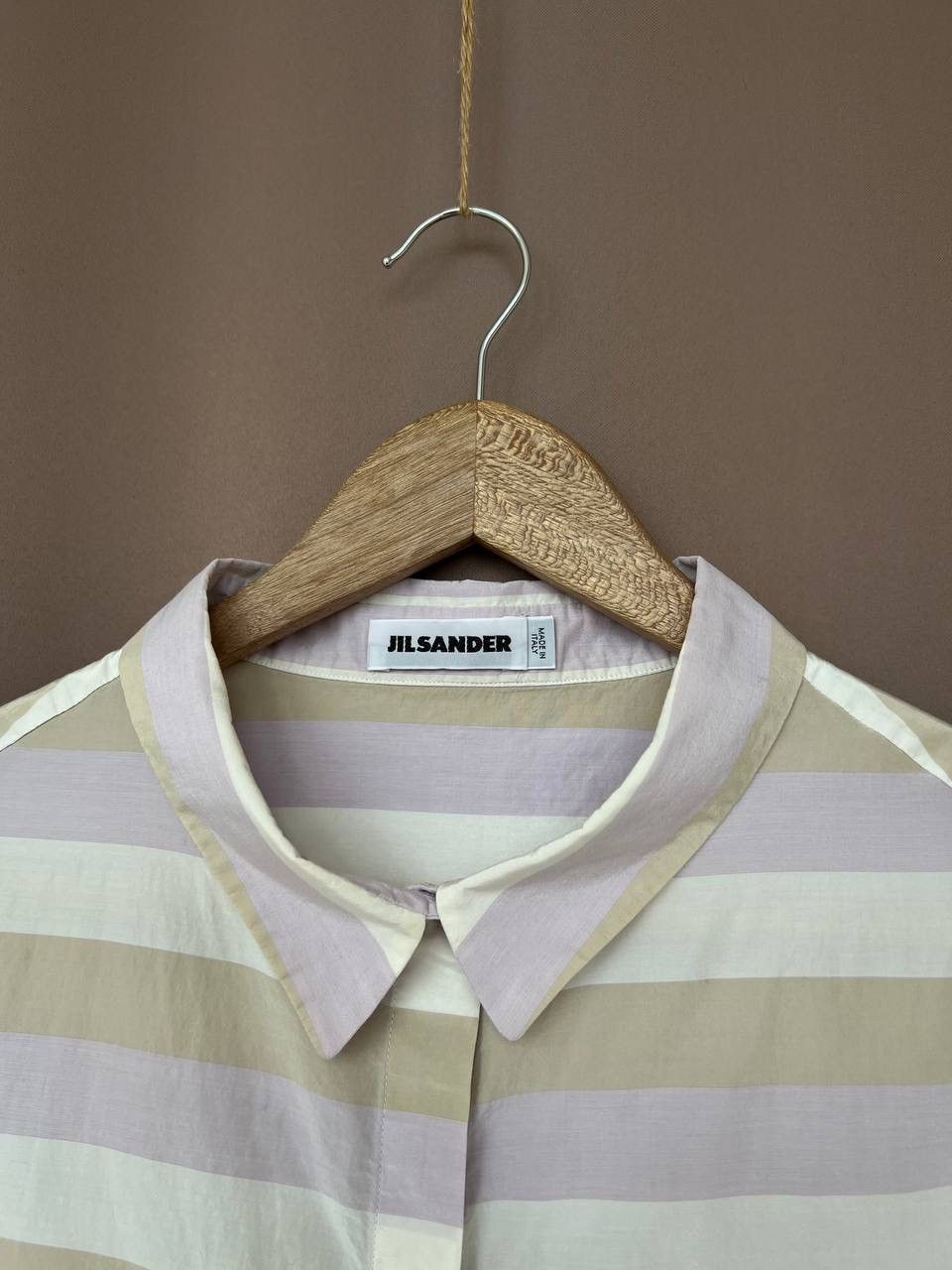 Jil Sander Jil Sander Striped Button Up Shirt Mens Size XL Collared Size US XL / EU 56 / 4 - 11 Thumbnail