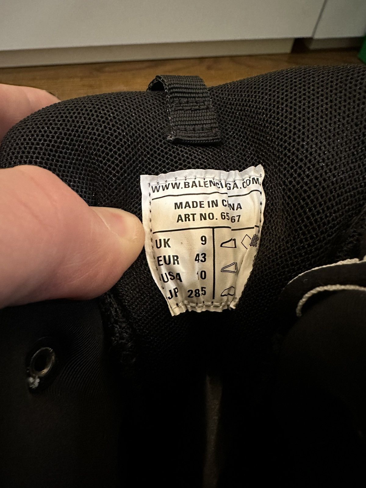Balenciaga High Track Boot ‘Black’ Size US 10 / EU 43 - 7 Thumbnail